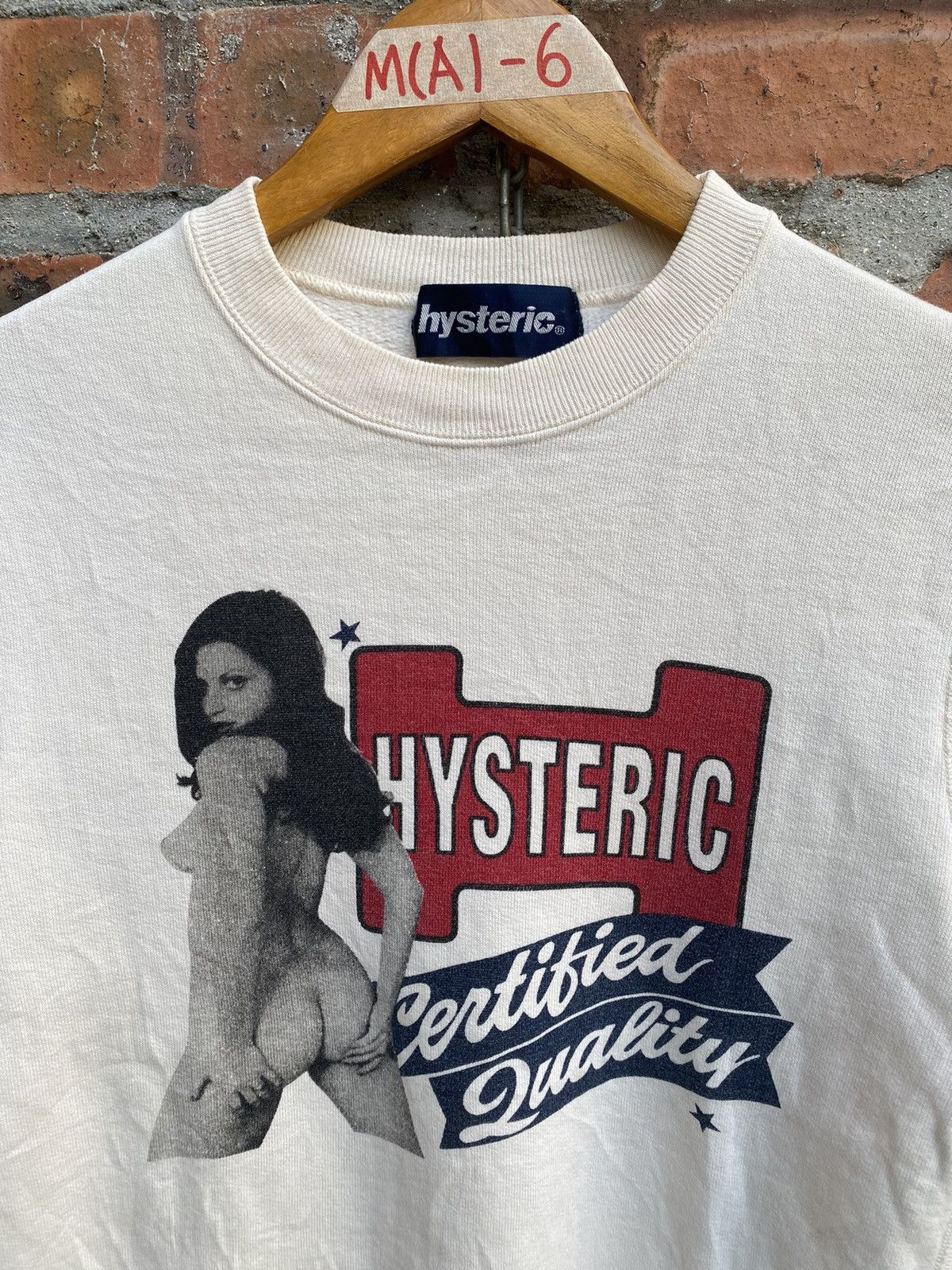 Hysteric Glamour 1990s Hysteric Naked Girl Sex Sweatshirt Size S / US 4 / IT 40 - 4 Thumbnail