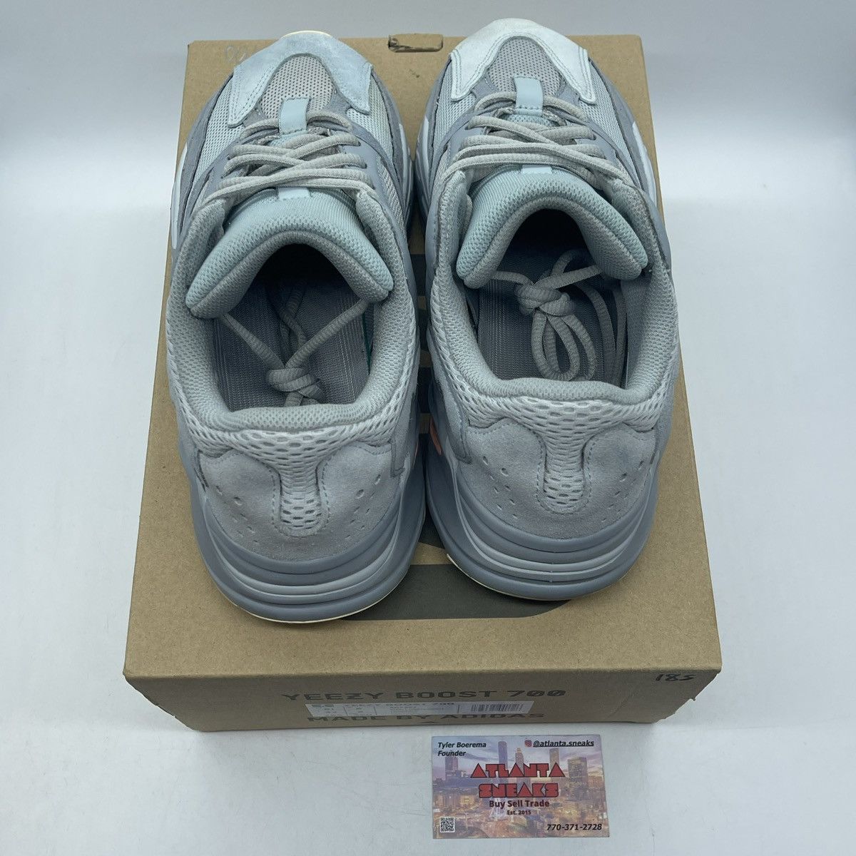 Adidas Yeezy boost 700 inertia Size US 8.5 / EU 41-42 - 6 Thumbnail