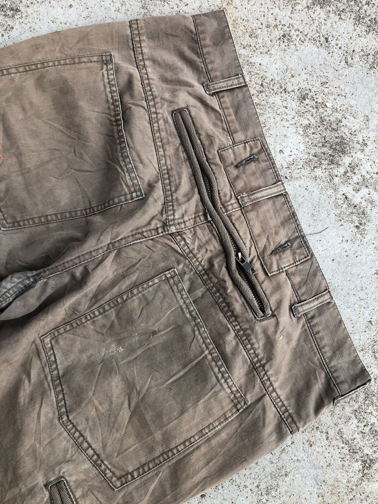 Japanese Brand SUN FADED BROWN CARGO PANT BY TWENTY WORKS Size US 34 / EU 50 - 8 Thumbnail