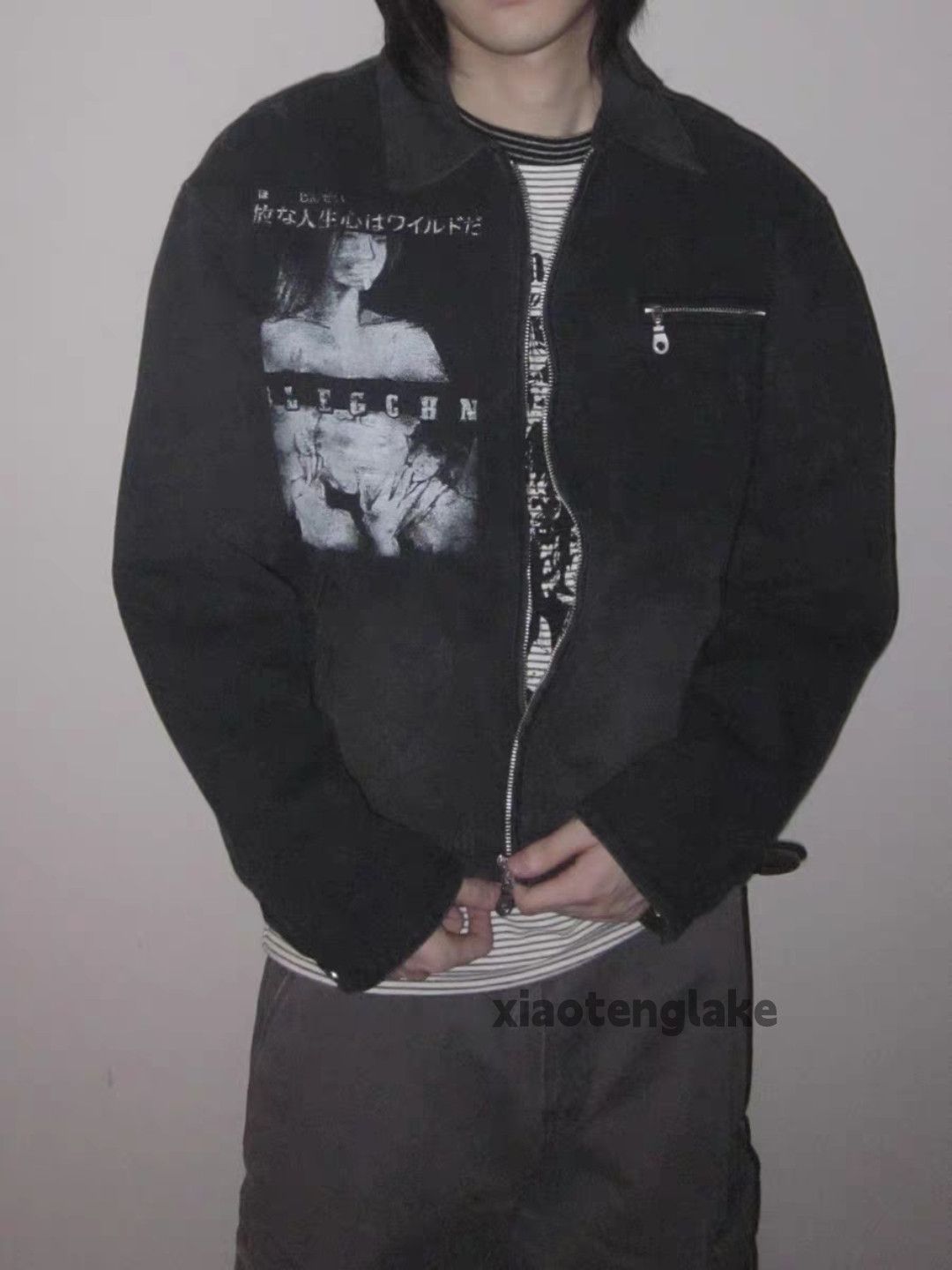 Vintage Utility loose baggy skate hiphop workwear hiphop jacket Size US L / EU 52-54 / 3 - 7 Thumbnail