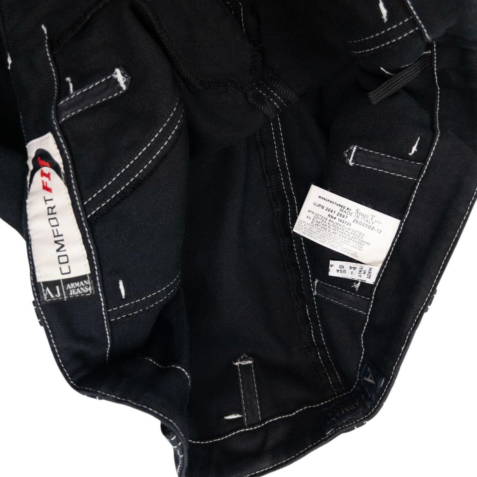 Designer Vintage Armani Jeans Denim Skirt Womens Size W32 Size 32" / US 10 / IT 46 - 5 Thumbnail