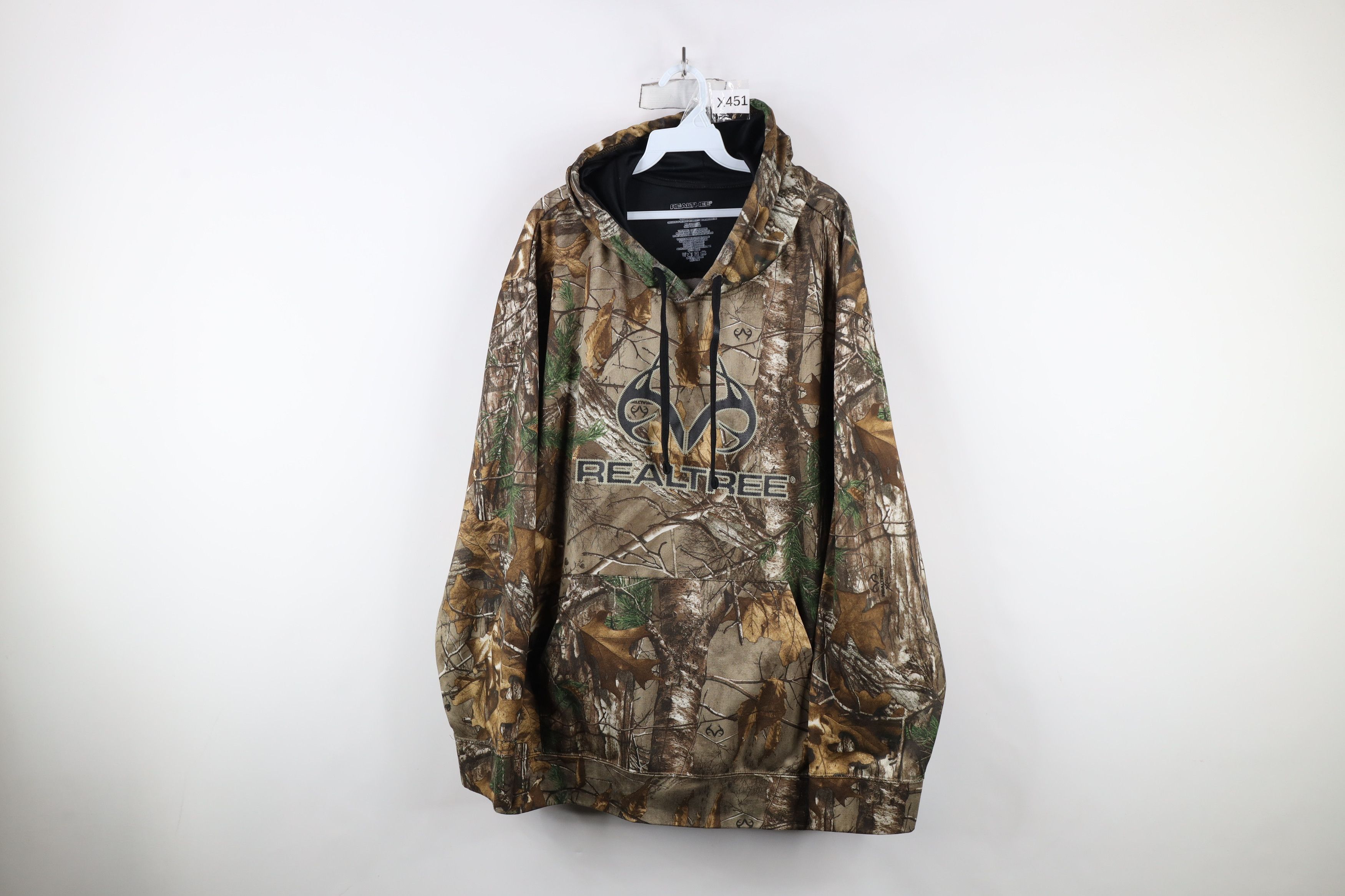 Vintage Vintage Y2K Streetwear Realtree Camouflage Hoodie Sweatshirt Size US XXL / EU 58 / 5 - 1 Thumbnail