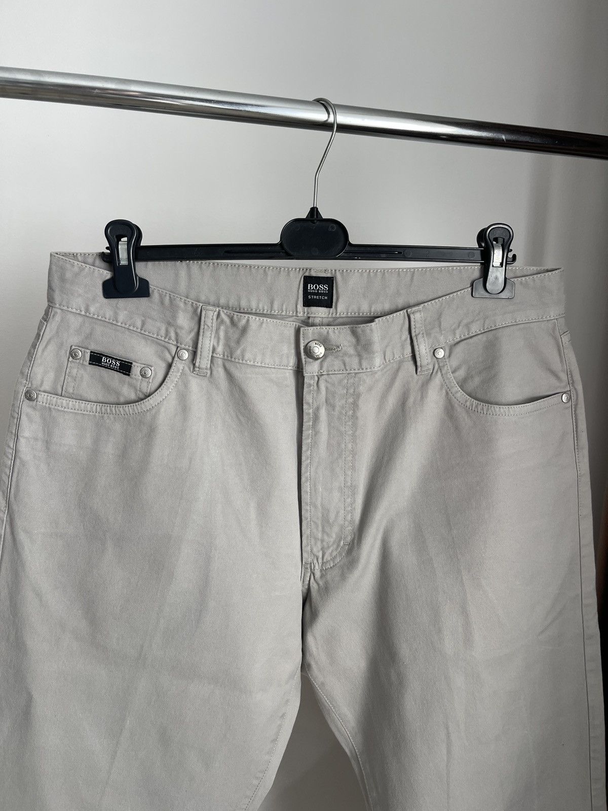 Hugo Boss Vintage hugo boss montana pants grey men's trousers W38L32 Size US 38 / EU 54 - 2 Thumbnail