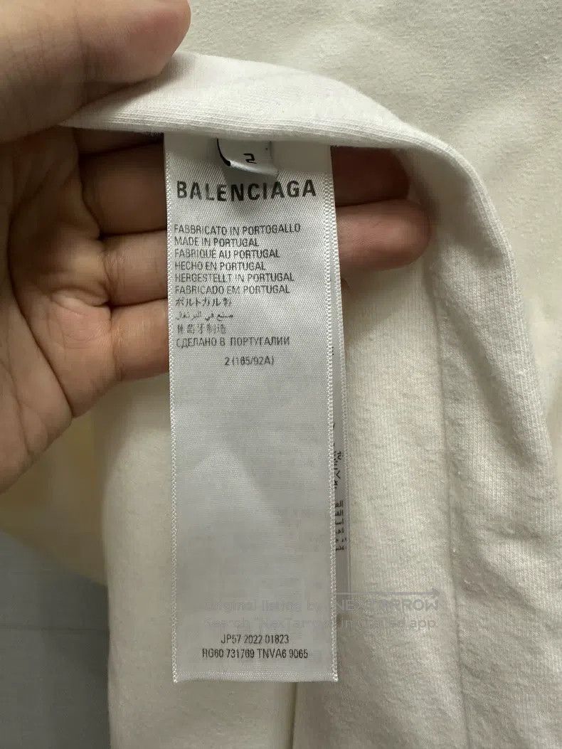 Balenciaga Balenciaga Short Sleeve Size US M / EU 48-50 / 2 - 7 Thumbnail