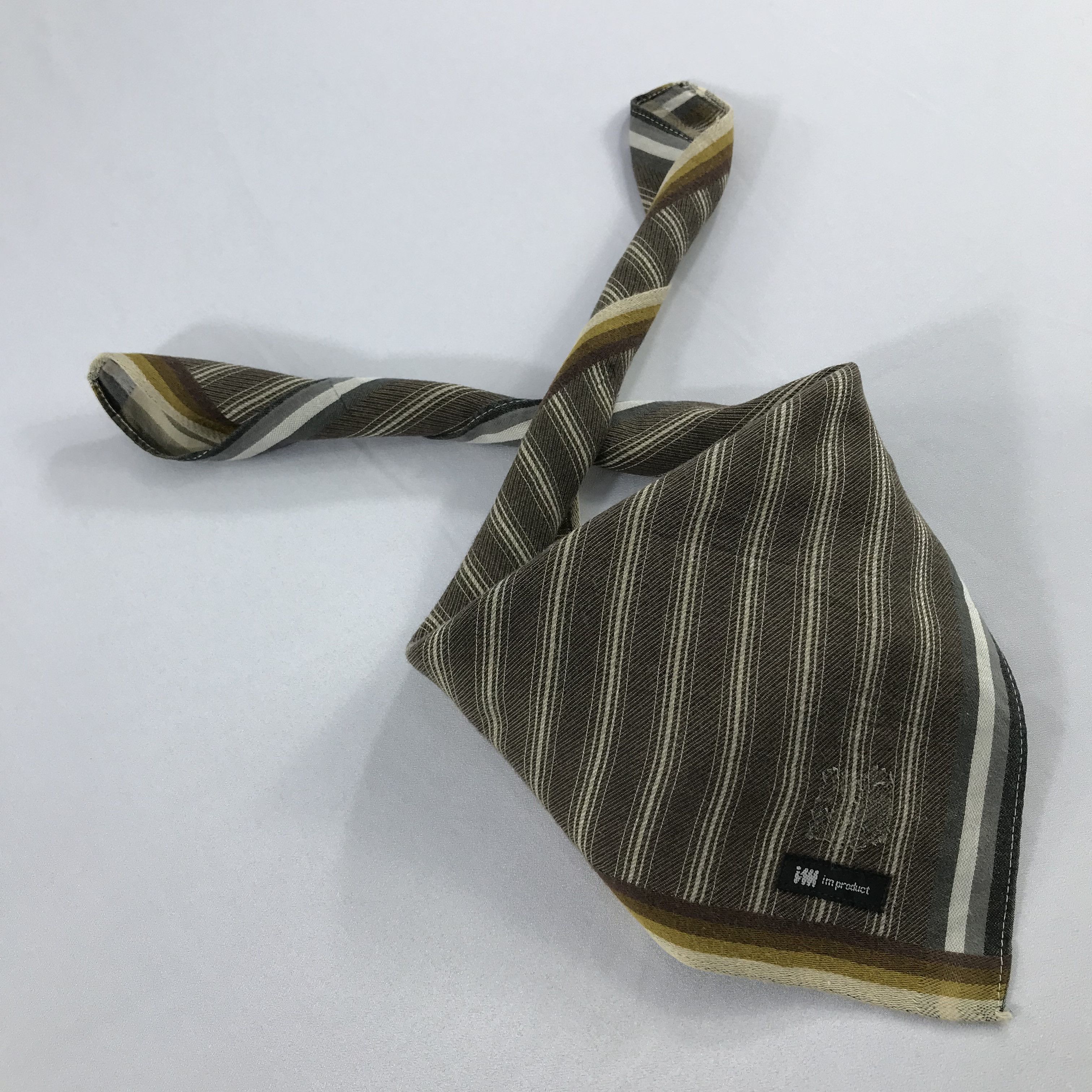 Issey Miyake Issey Miyake Bandana / Handkerchief / Neckerchief - S2264 Size ONE SIZE - 4 Thumbnail