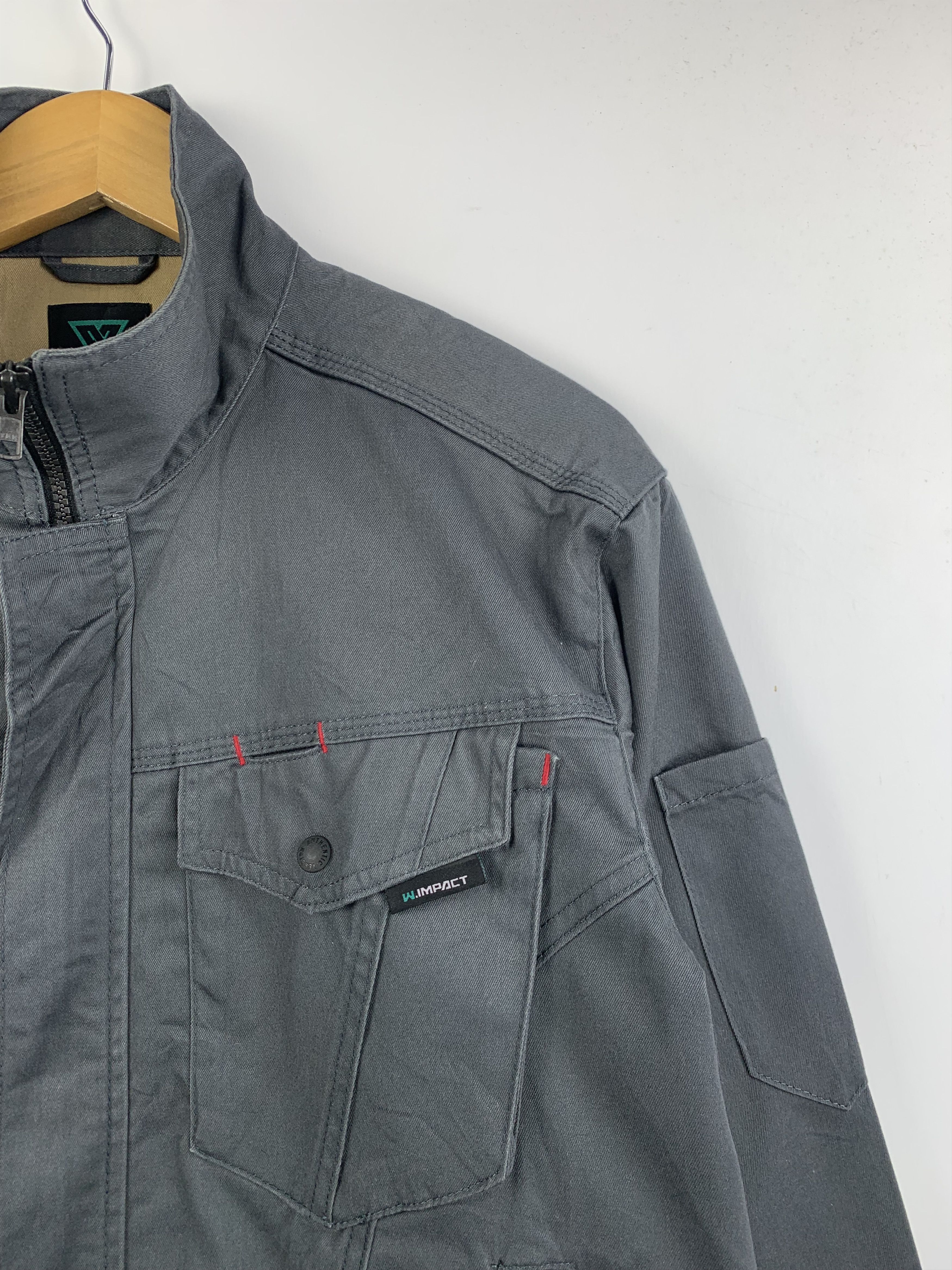 Japanese Brand Vintage Japanese Brand Workwear Denim Jacket J1610 Size US XL / EU 56 / 4 - 7 Thumbnail