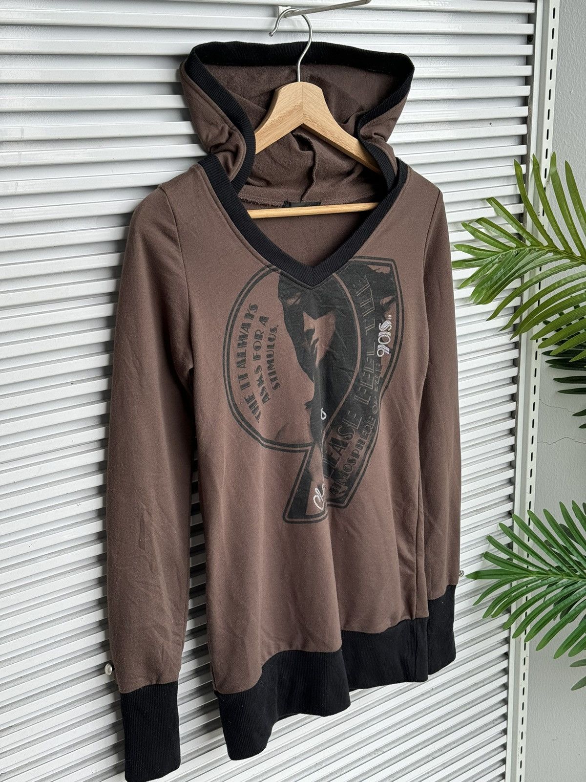 Seditionaries Vintage Dosch Sex Punk Riot Poem Brown Hoodies Size US M / EU 48-50 / 2 - 3 Thumbnail