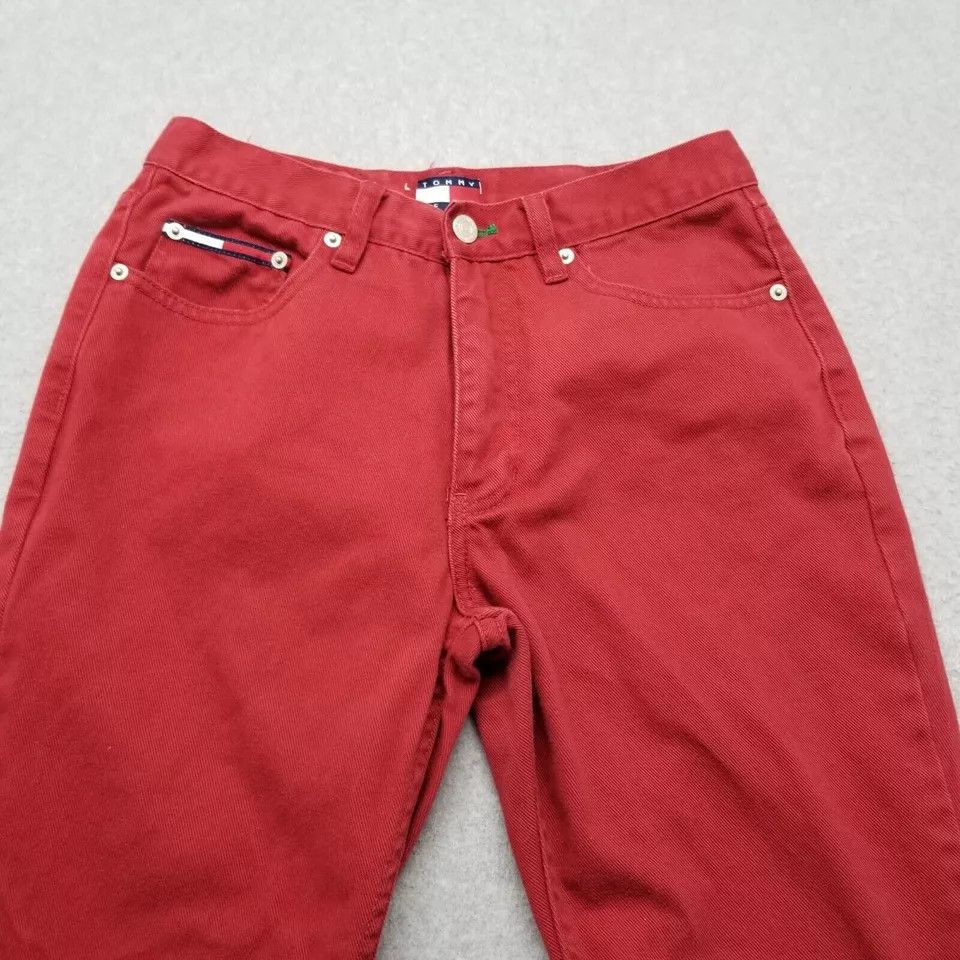 Tommy Hilfiger Tommy Hilfiger Jeans Womens 7 Denim Mid Rise Flared 28x28 Size 28" / US 6 / IT 42 - 4 Thumbnail