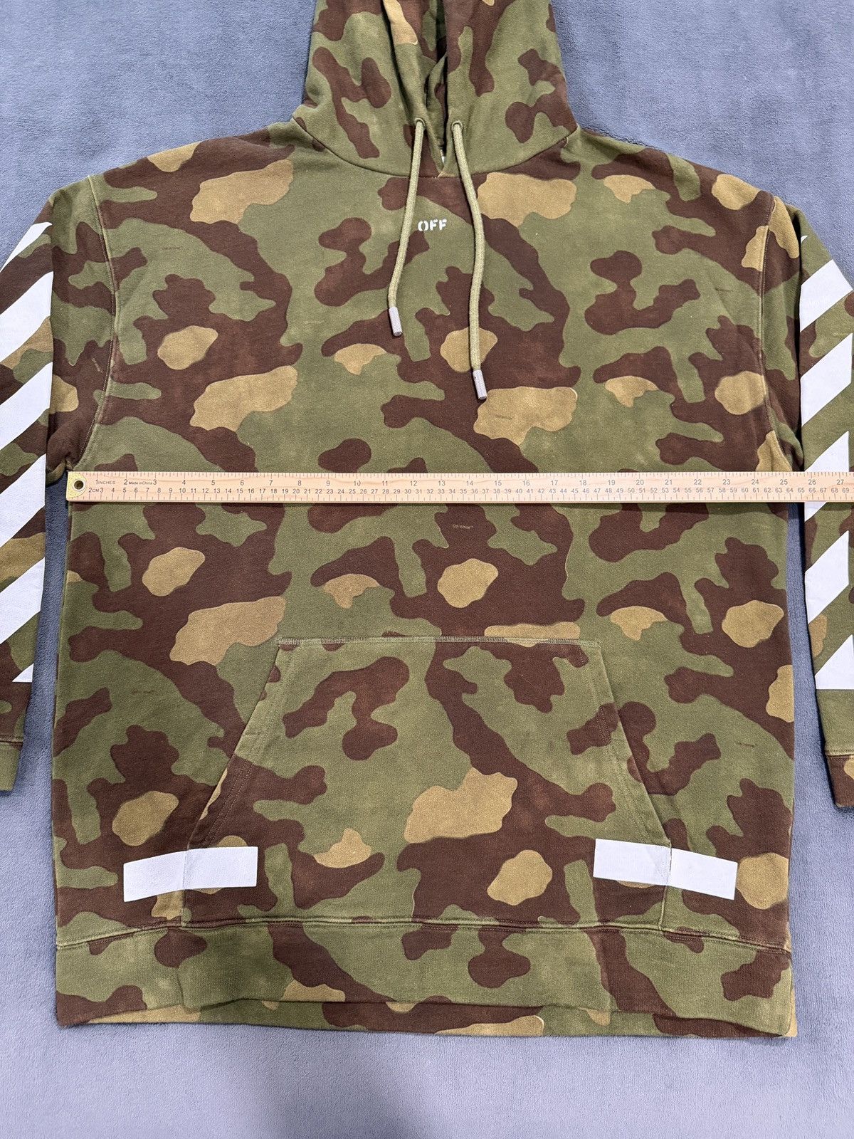 Off-White Off-White Camo "Seeing Things" Oversized Hoodie Virgil Abloh Size US XL / EU 56 / 4 - 5 Thumbnail