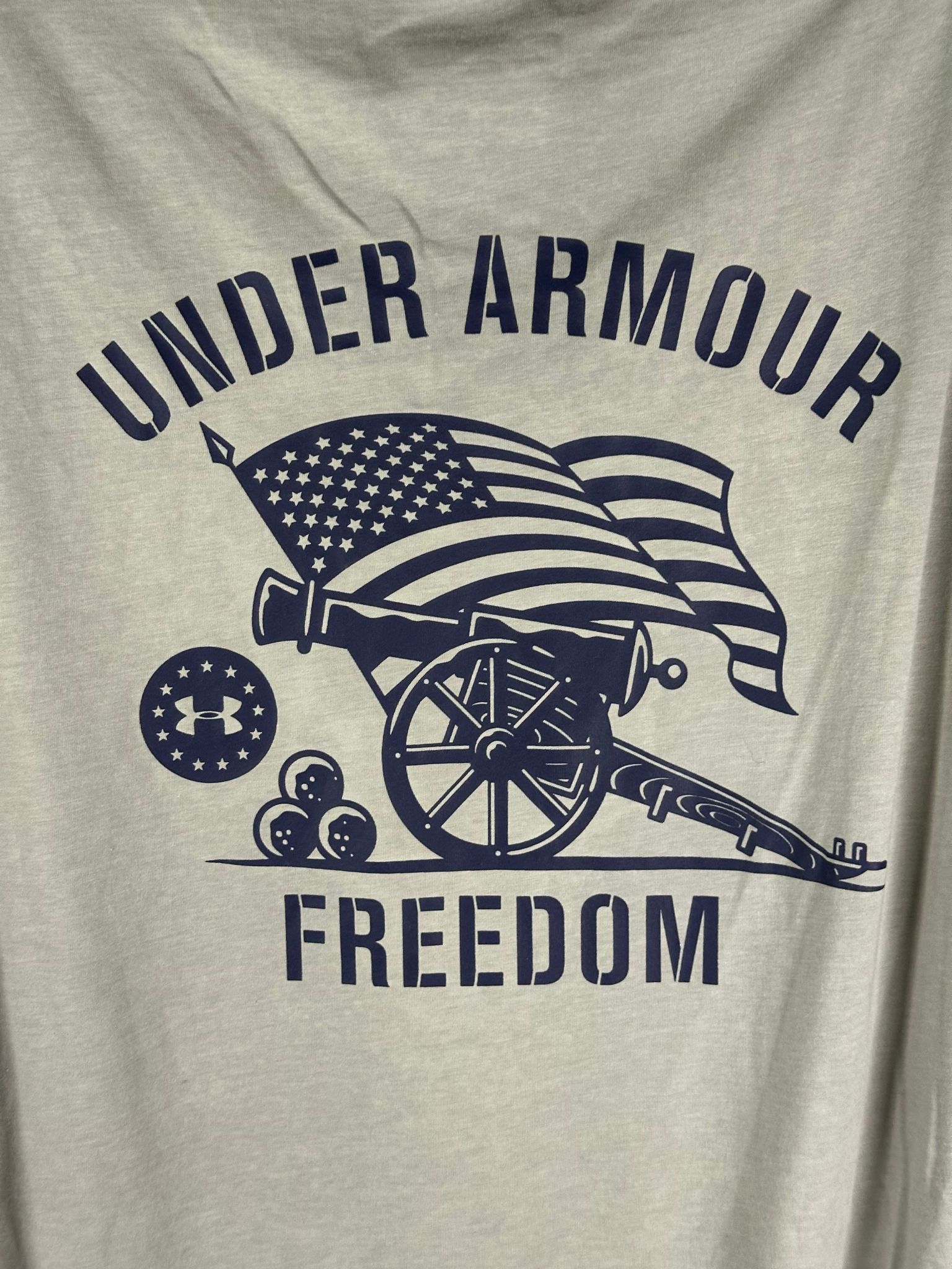 Under Armour Under Armour T-Shirt Mens XL Loose HeatGear Freedom Graphic Size US XL / EU 56 / 4 - 7 Thumbnail
