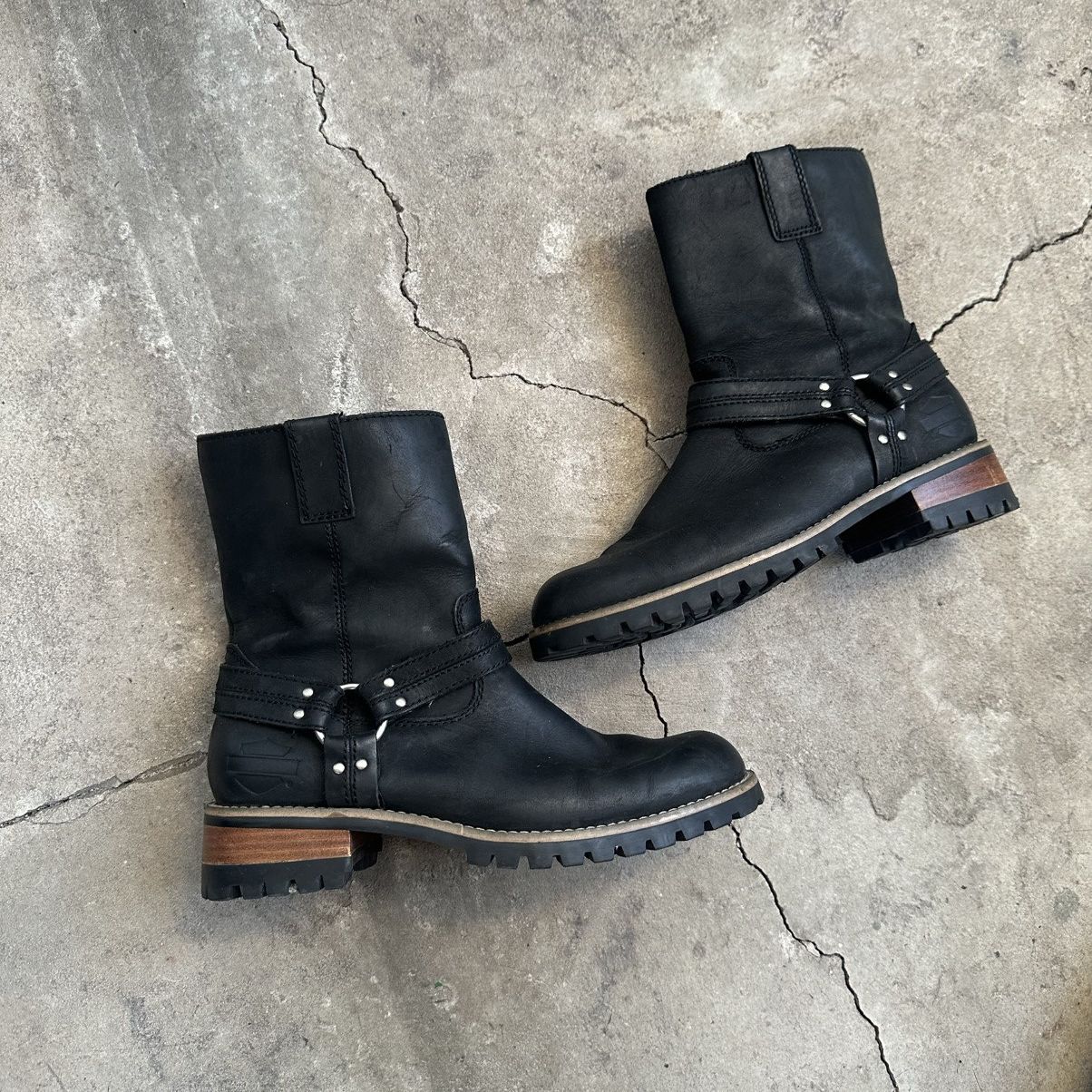 Harley Davidson Harley Davidson Leather Riding Boots Size US 8 / IT 38 - 7 Thumbnail