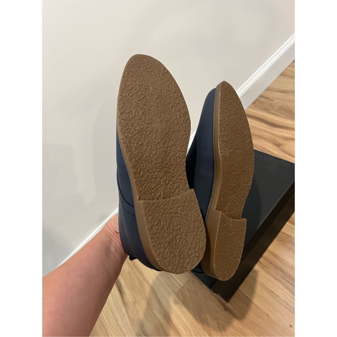 Other Toecap NWT Navy Satin Sheen Leather Chukka Boots sz 7 Size US 7 / EU 40 - 8 Thumbnail