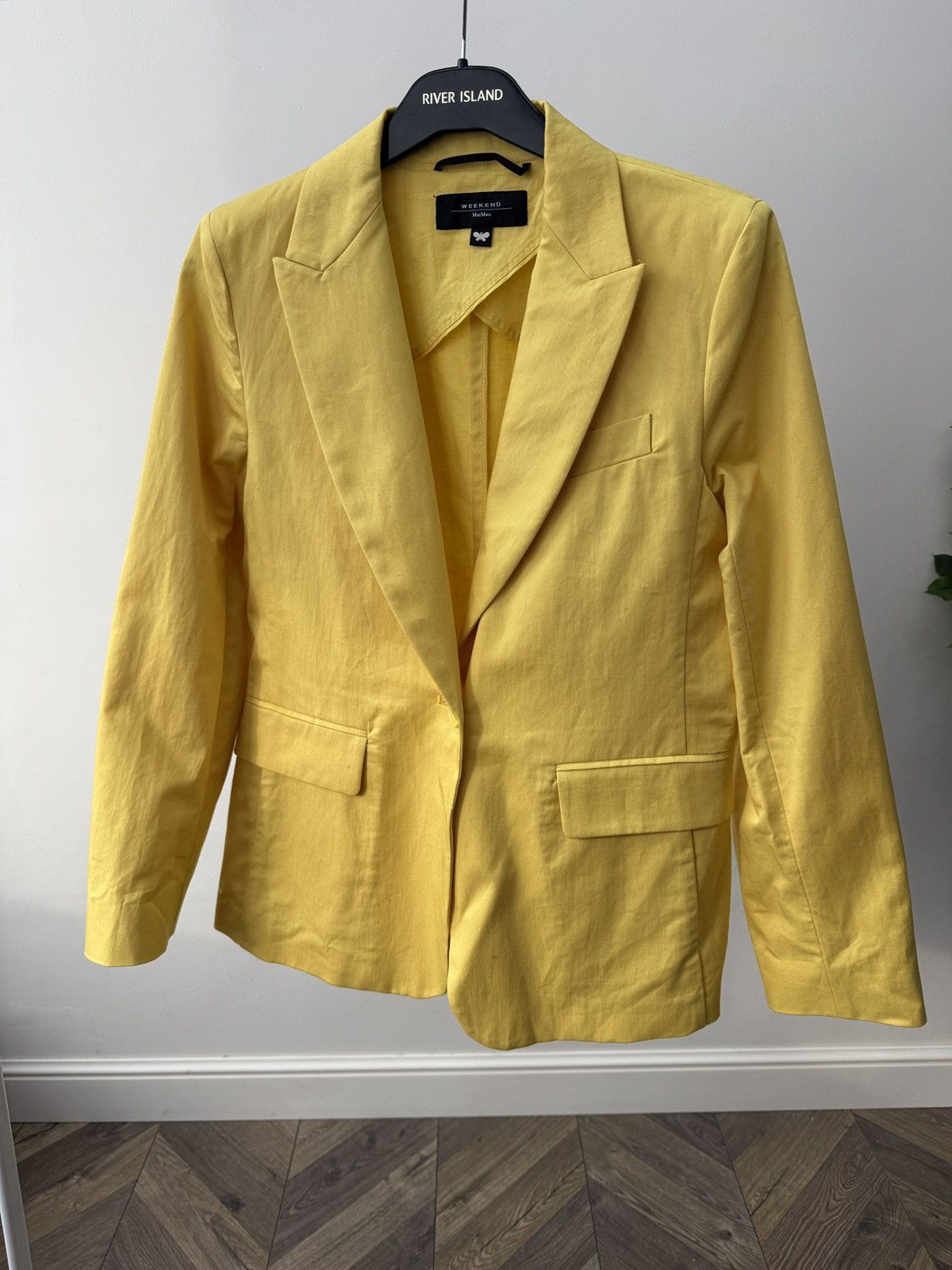 Weekend Max Mara Vintage Weekend Max Mara Linen Blend Blazer Jacket Women’s Size S / US 4 / IT 40 - 1 Thumbnail