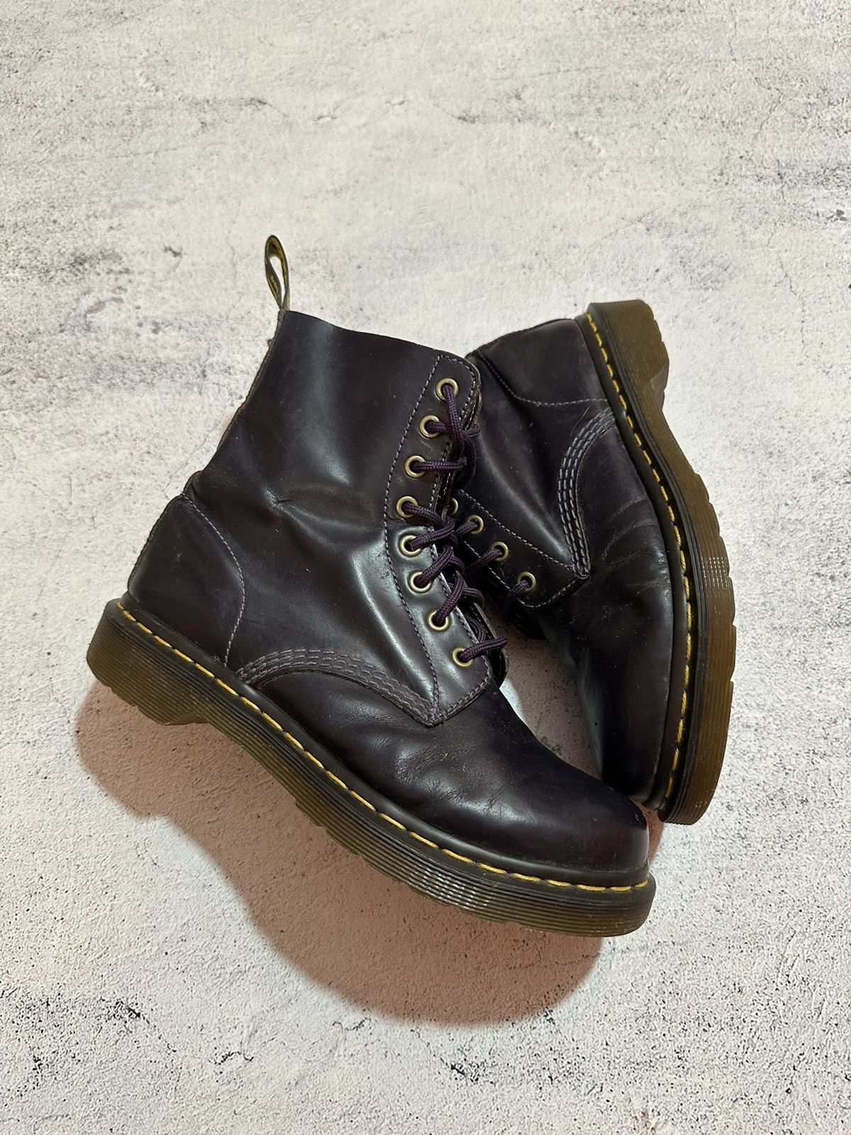 Dr. Martens Dr Martens Pascal faded boots | Grailed