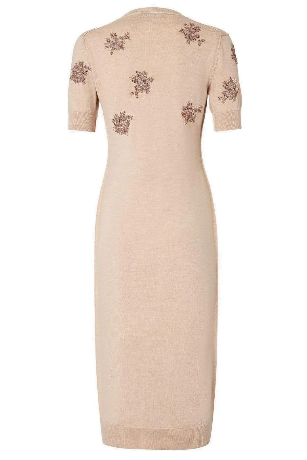 Fendi o1s1wg110526 Dress in Beige Size S / US 4 / IT 40 - 2 Thumbnail