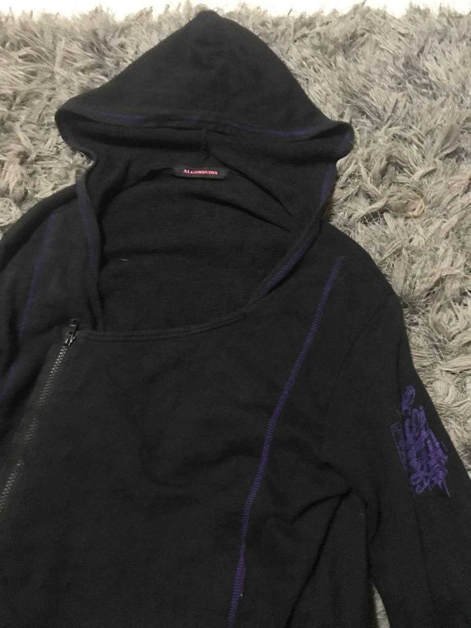 If Six Was Nine ALGONQUINS Asymmetrical Zipper Hoodie Size US S / EU 44-46 / 1 - 4 Thumbnail