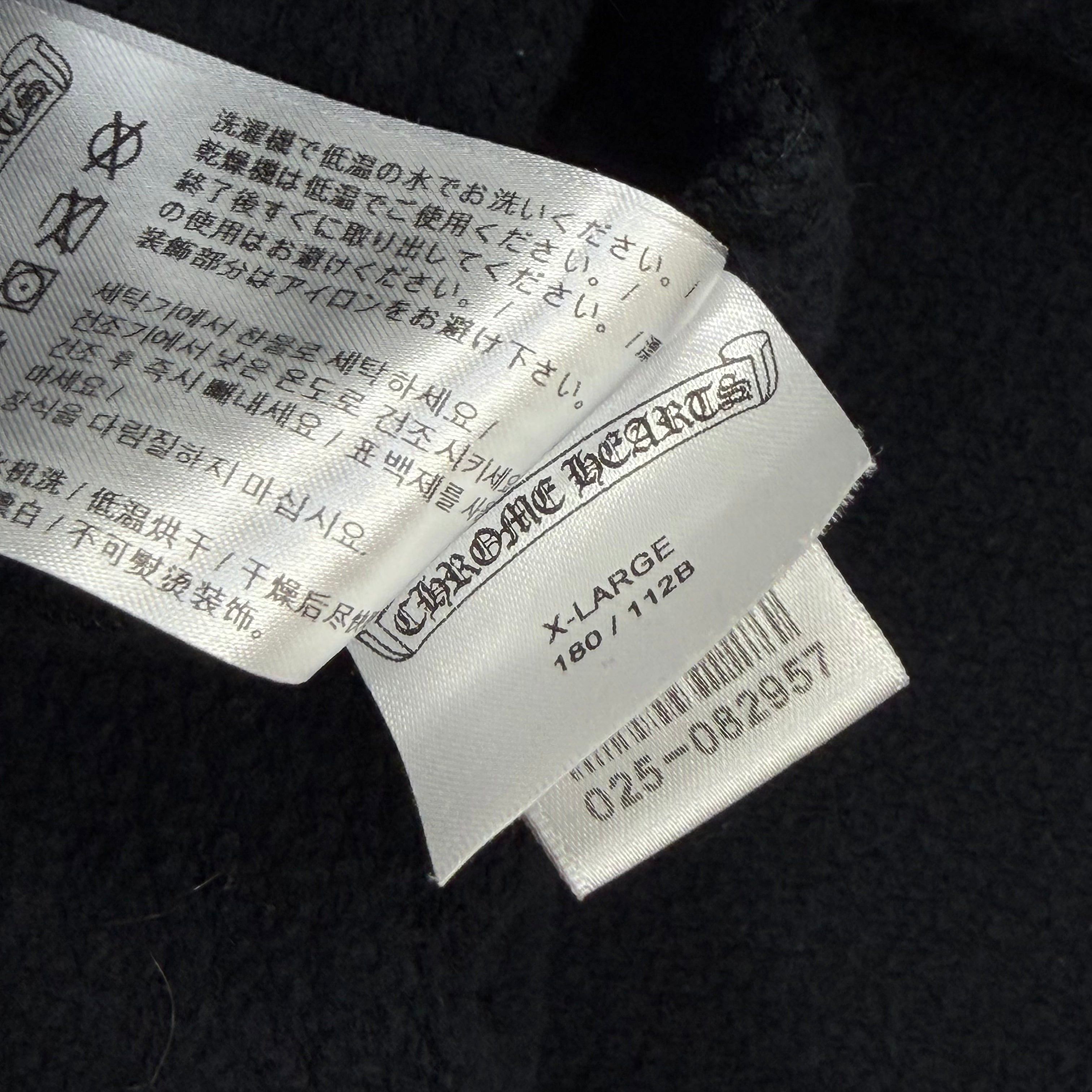Chrome Hearts Chrome Hearts Vertical Logo F U Hoodie XL Size US XL / EU 56 / 4 - 6 Thumbnail