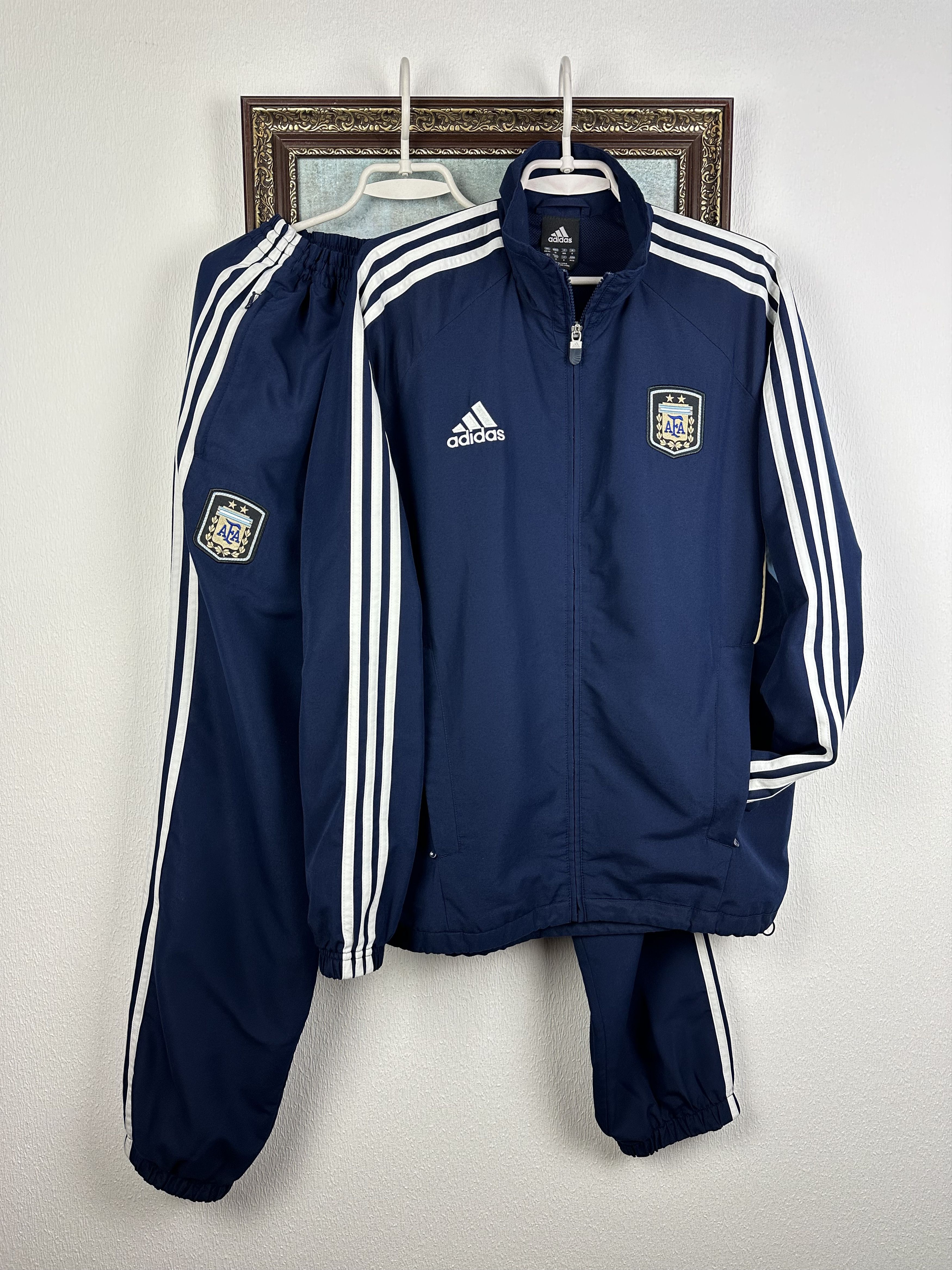 Adidas × Vintage 00s Argentina Adidas Soccer Football Tracksuit