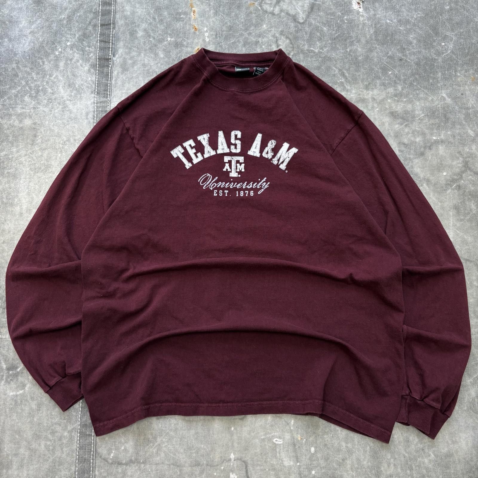 Gear for Sports Vintage Y2K Texas A&M University Aggies Long Sleeve Shirt Size US XL / EU 56 / 4 - 1 Thumbnail