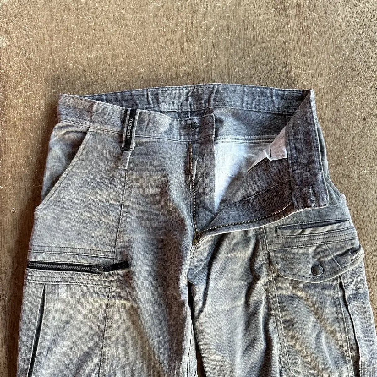 Japanese Brand × Vintage TORAICHI JAPAN VINTAGE DOUBLE KNEE WORKWEAR BIG POCKET PANTS Size US 31 - 5 Thumbnail