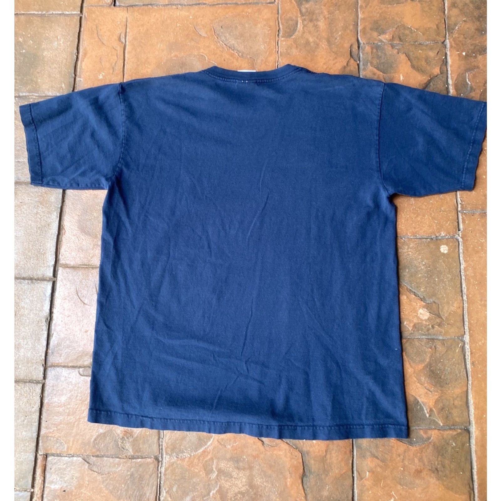 Reebok VINTAGE 90s Reebok Sport Box Logo T Shirt XL Blue Cotton Crew Neck Short Sleeve Mens T-Shirt graphic tee Sports All Seasons Size US XL / EU 56 / 4 - 3 Thumbnail