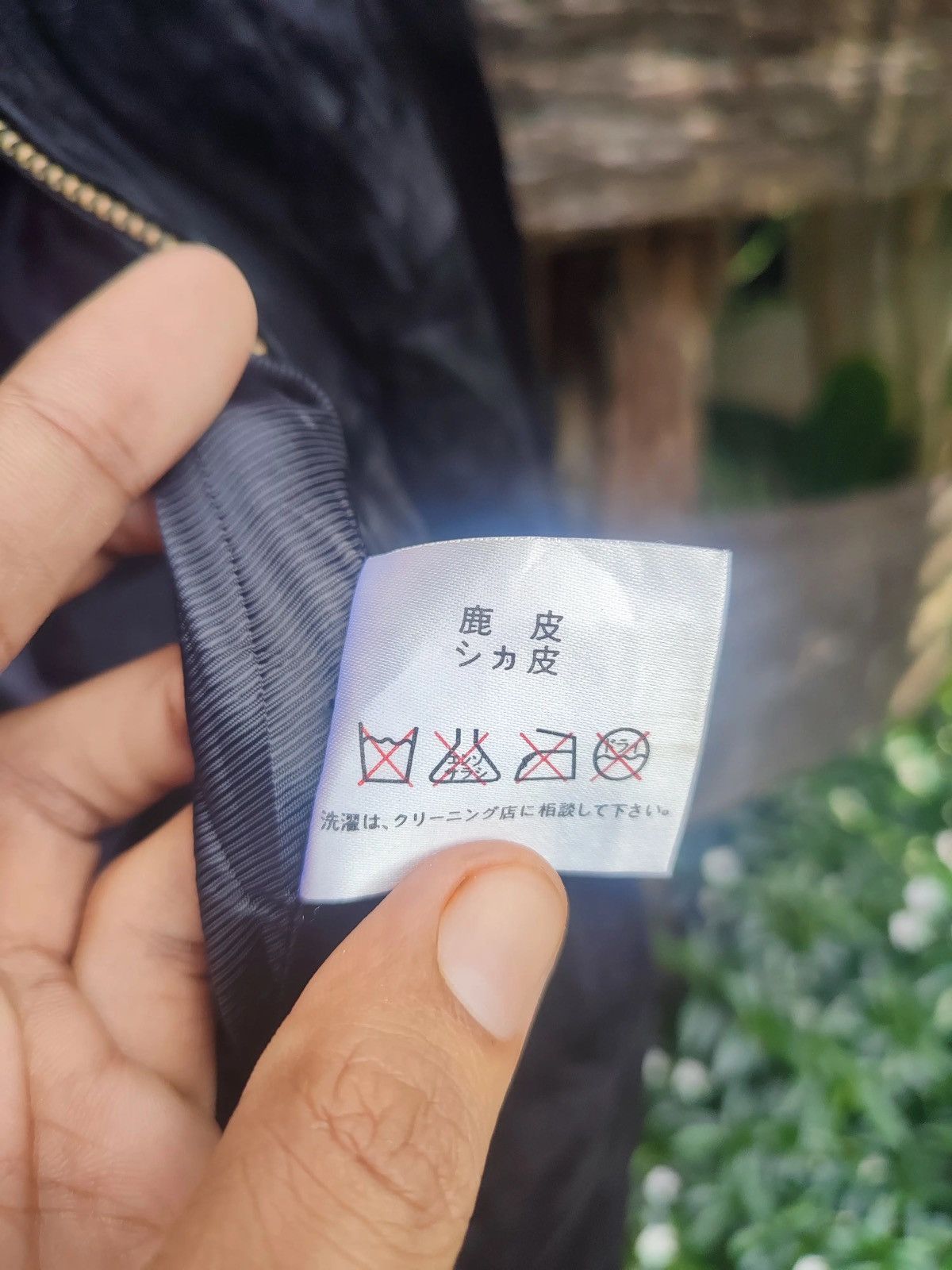 Designer × Vintage Vintage Italy Mode Long Jacket –Real Leather Collar Size US L / EU 52-54 / 3 - 10 Thumbnail