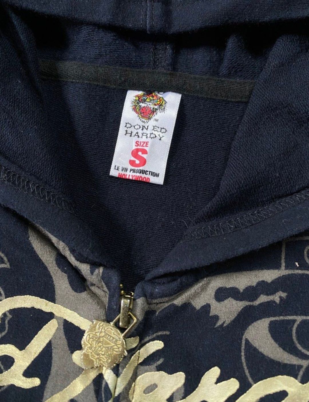 Christian Audigier Edhardy Zip Hoodie Full Print Size S / US 4 / IT 40 - 6 Thumbnail