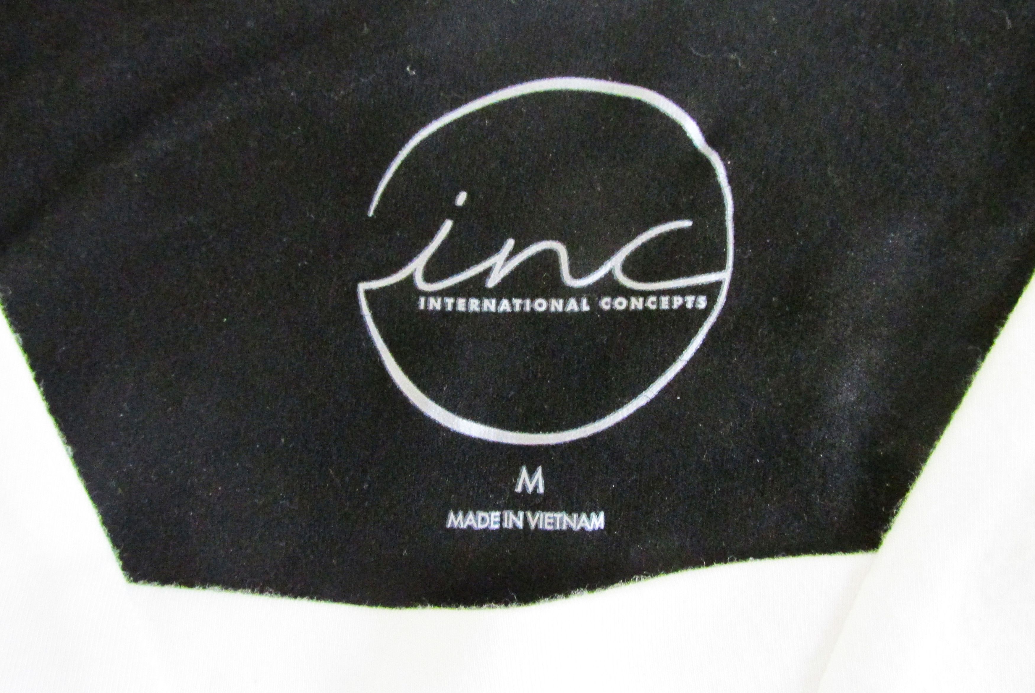 I.N.C INC International Concepts Cold Shoulder Blouse Size Medium Size M / US 6-8 / IT 42-44 - 2 Thumbnail