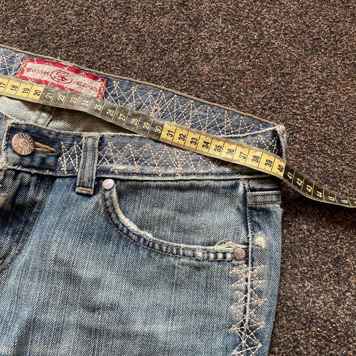 Vintage Vintage Y2K Faded Flare Bootcut Jeans Skate Streetwear 33 Size 33" - 6 Thumbnail