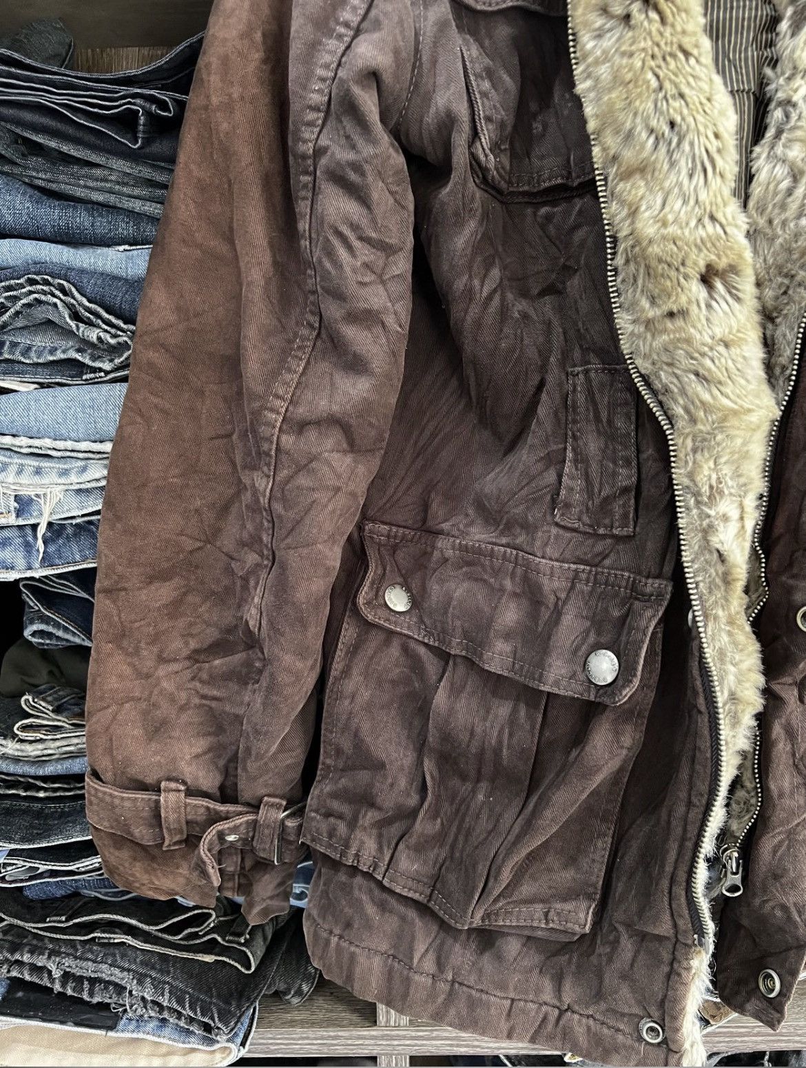Japanese Brand 🔥Vintage Sisilly Sherpa Jackets Size US M / EU 48-50 / 2 - 7 Thumbnail