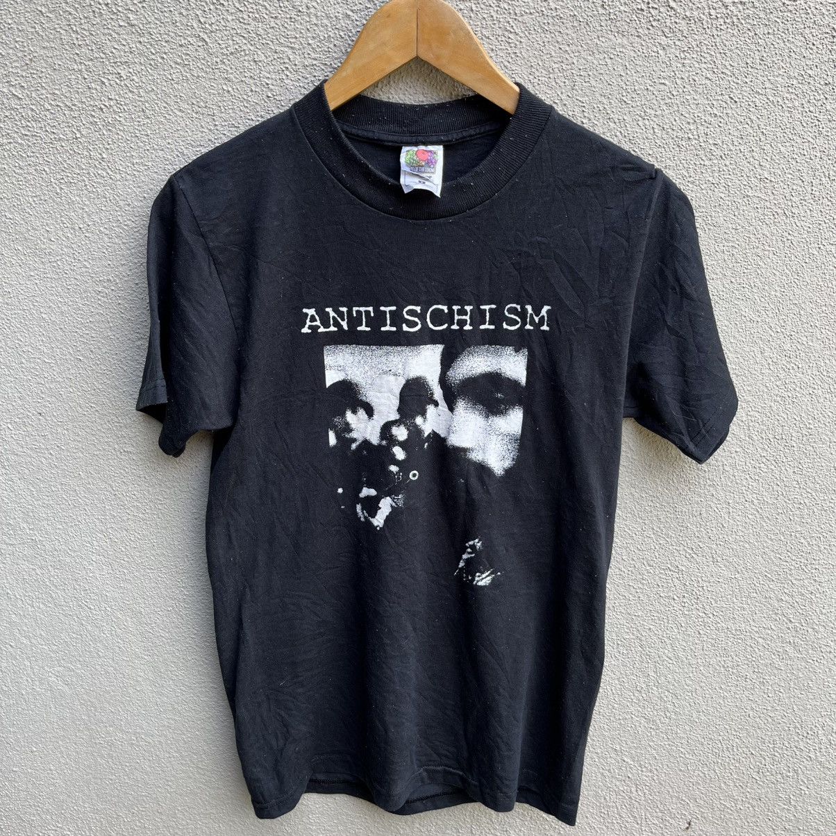 Band Tees Vintage 90s ANTISCHISM band tee crust punk Size US S / EU 44-46 / 1 - 2 Thumbnail
