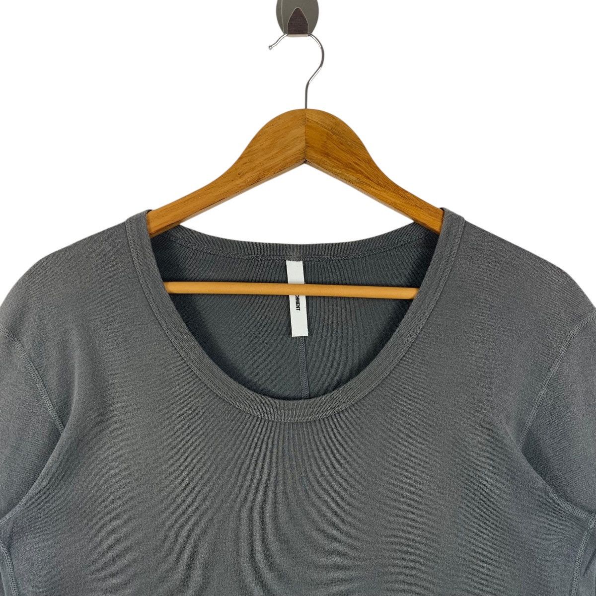 Attachment × Japanese Brand ATTACHMENT u neck plain tee Size US M / EU 48-50 / 2 - 2 Thumbnail