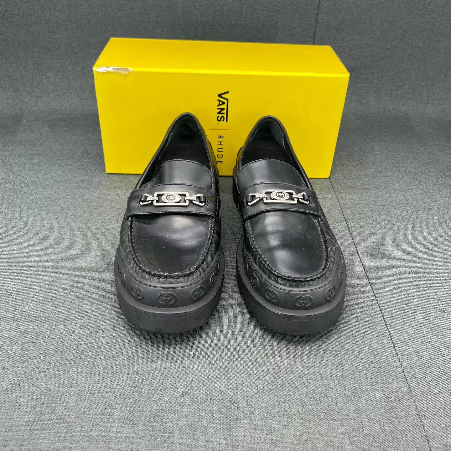 Gucci Gucci GG Horsebit Black Loafer 8 Worn Once Near New Box Size US 8 / IT 38 - 4 Thumbnail