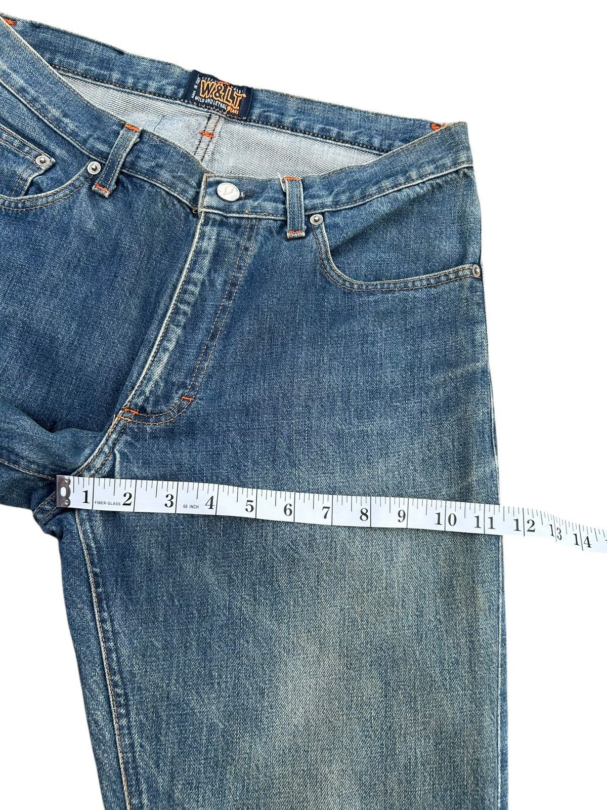 W&LT W&LT kiss The Future Distressed Denim Jeans Size US 32 / EU 48 - 17 Thumbnail