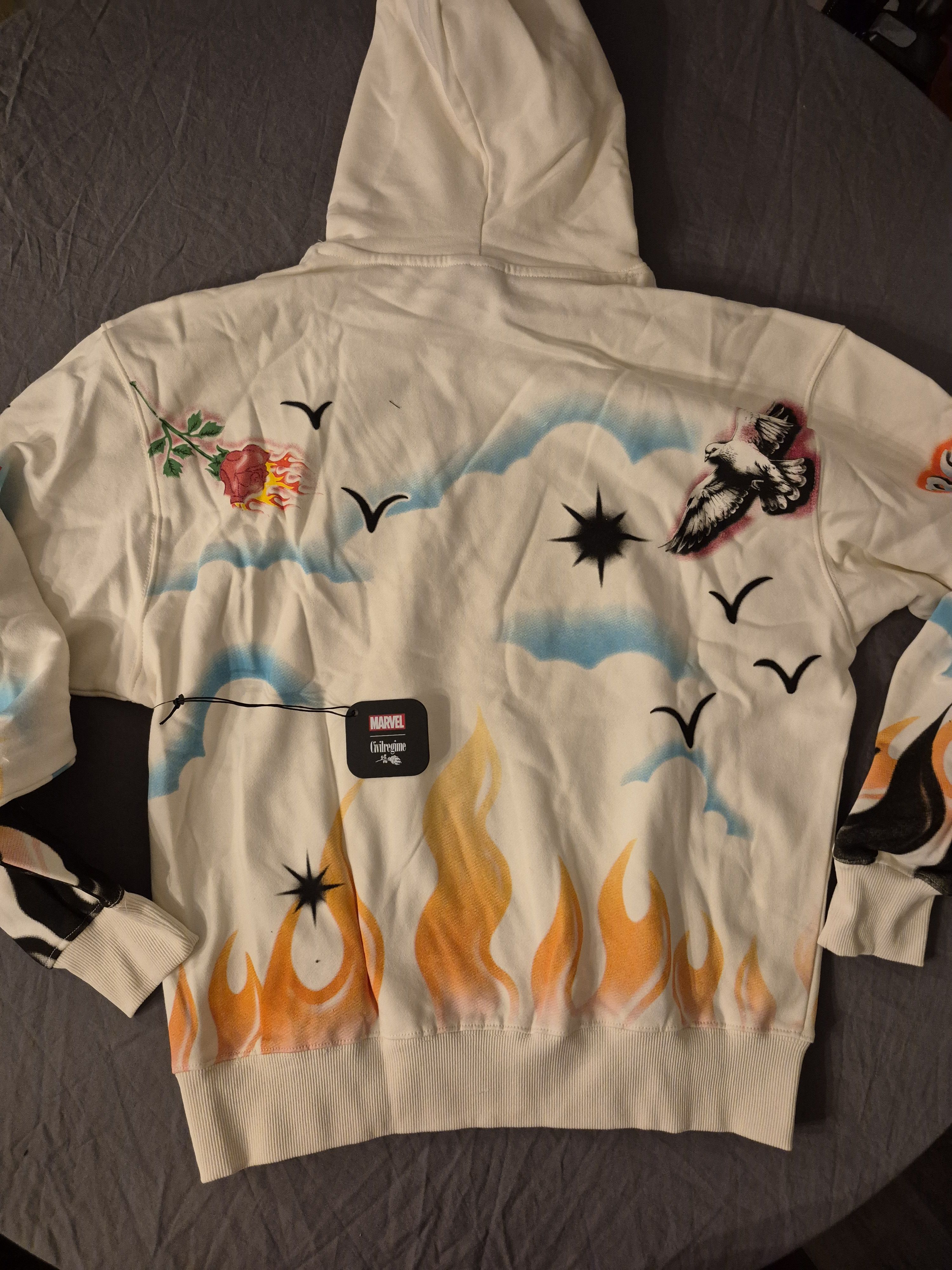 Civil Regime × Marvel Comics Civil Regime x Marvel Deadpool Hoodie Size Medium Size US M / EU 48-50 / 2 - 4 Thumbnail