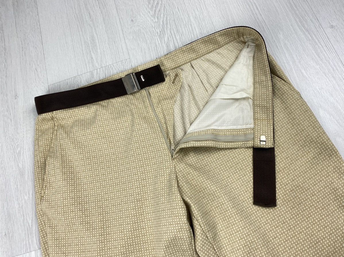 Prada Vintage Prada Belt Pants Size 54 like Gucci Helmut Lang Size US 36 / EU 52 - 1 Thumbnail