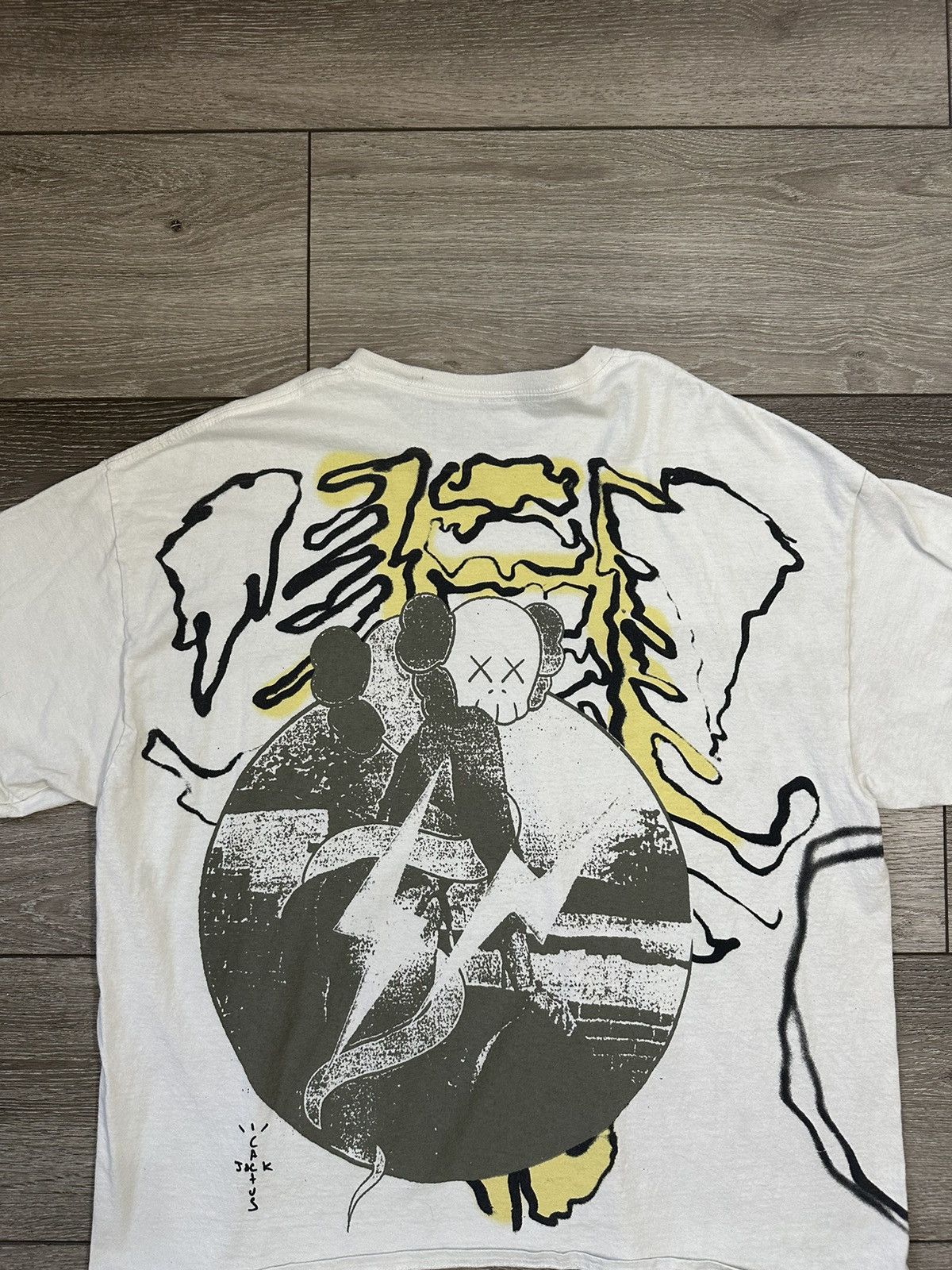 Travis Scott Travis Scott Cactus Jack Kaws Fragment Tee Size US XL / EU 56 / 4 - 4 Thumbnail