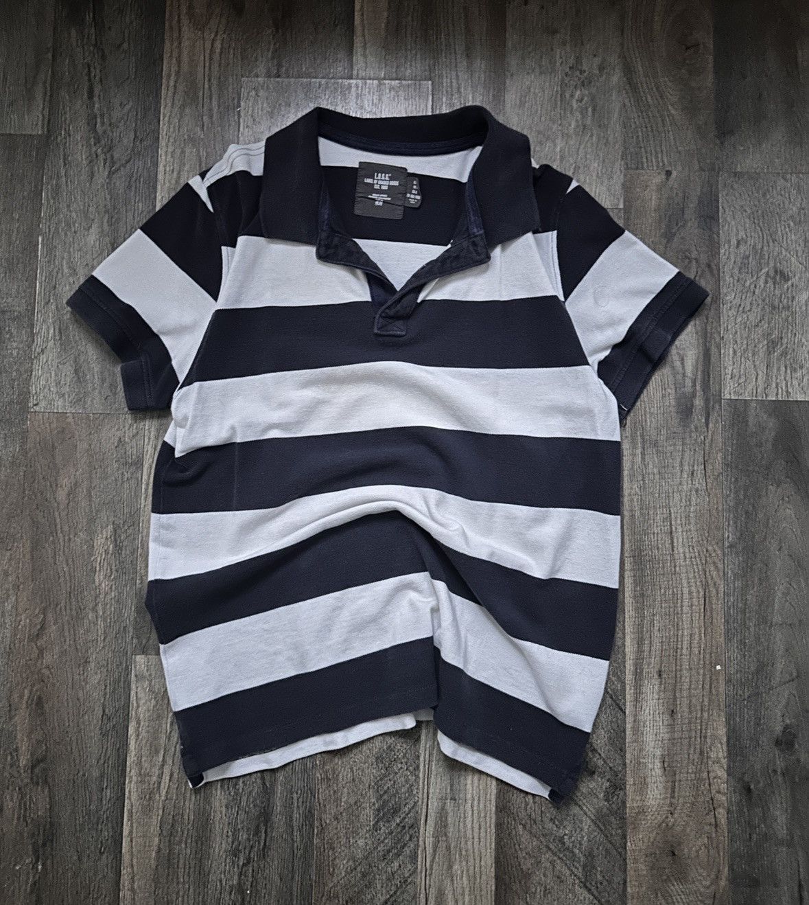 H&M Stripped rugby polo Size US M / EU 48-50 / 2 - 1 Thumbnail