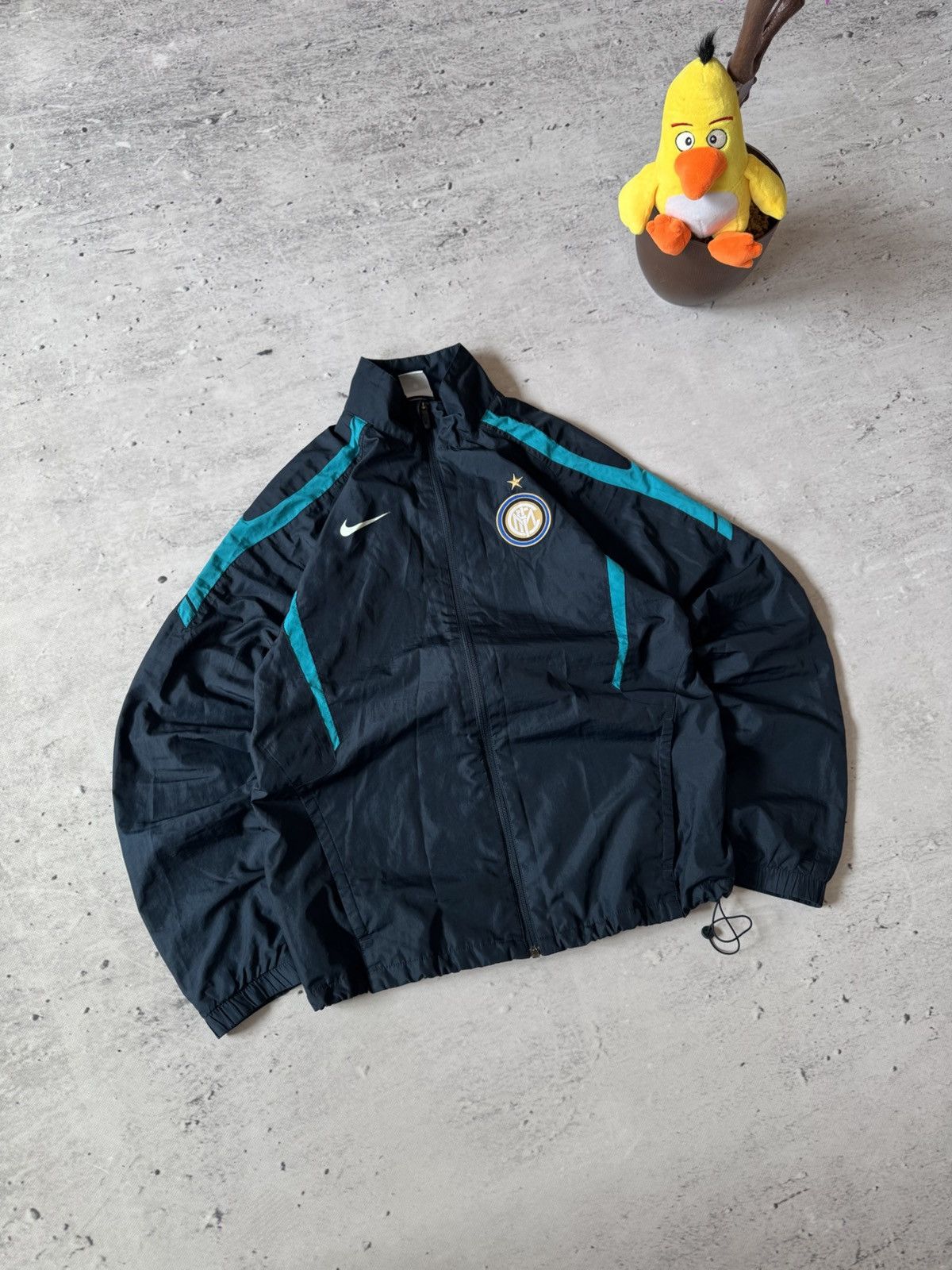 Nike × Vintage NIKE INTER MILAN VINTAGE BASIC LOGO OVERSIZE LIGHT JACKET Size US S / EU 44-46 / 1 - 1 Thumbnail