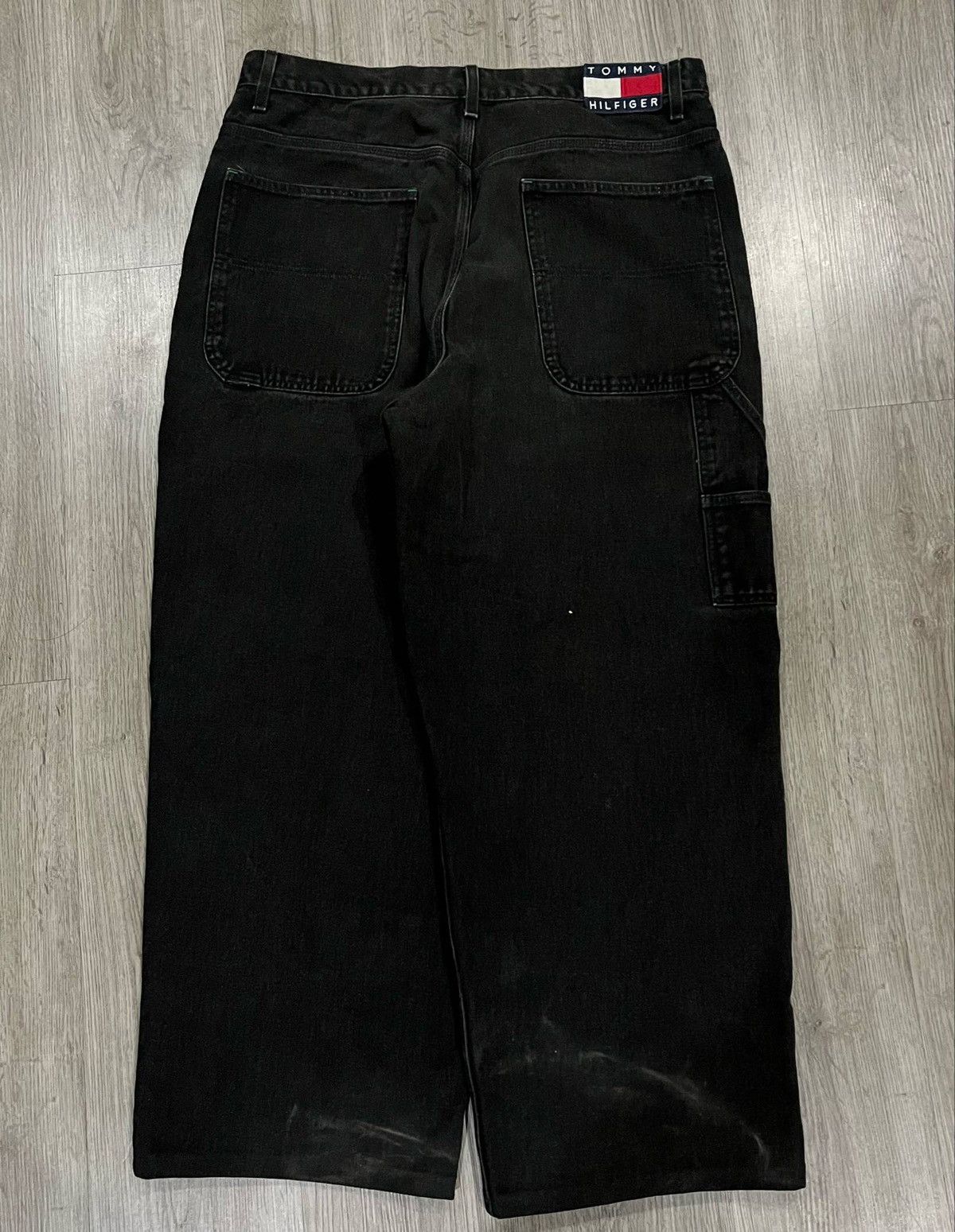 Tommy Hilfiger Tommy black baggy Size US 36 / EU 52 - 2 Thumbnail