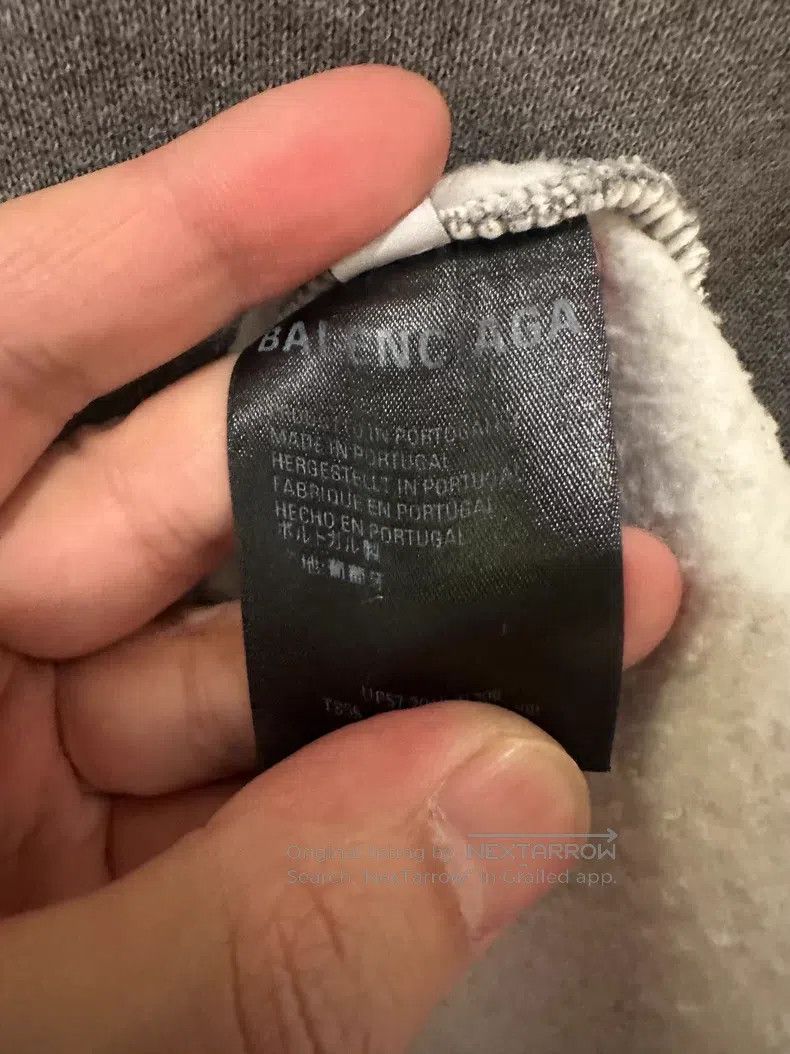 Balenciaga Balenciaga Wheat ear print hooded sweatshirt Size US M / EU 48-50 / 2 - 5 Thumbnail