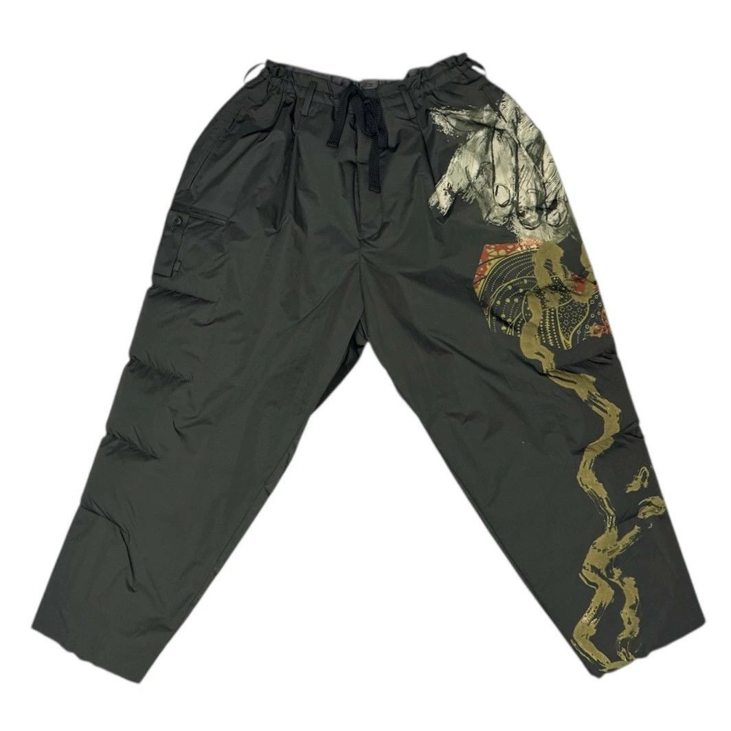 Yohji Yamamoto yohji yamamoto 25AW KNEE TAB PADDED PRINTED PANTS Size US 38 / EU 54 - 1 Thumbnail