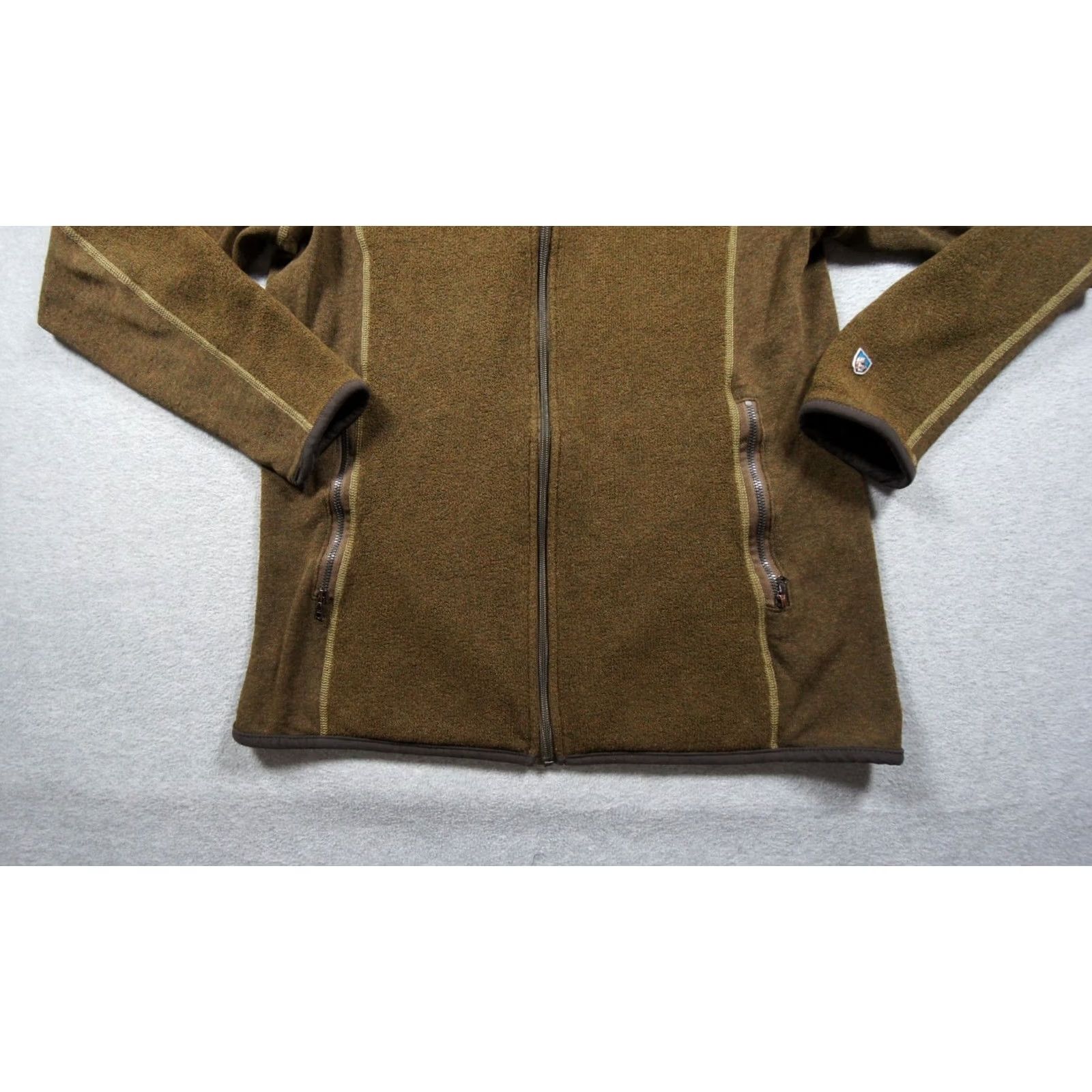 Vintage Kuhl Jacket Mens Medium Brown Full Zip Fleece Alfpaca Outdoor Hiking Casual Jacket Mens Brown Full Zip Fleece Alfpaca Outdoor Hiking Casual Size US M / EU 48-50 / 2 - 3 Thumbnail
