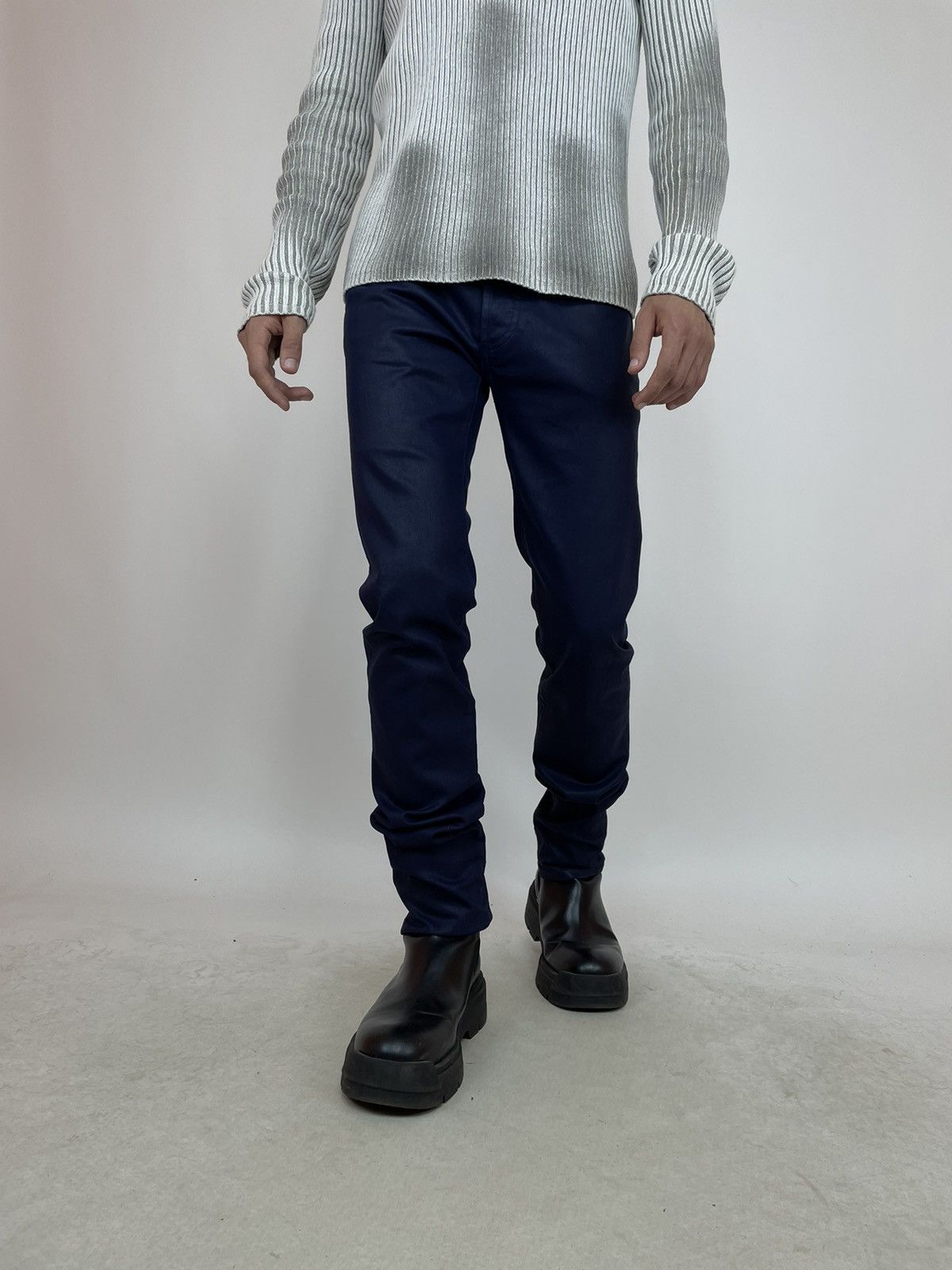 Hugo Boss HUGO BOSS WAXED JEANS Slim fit Mens size 30x34 Grailed