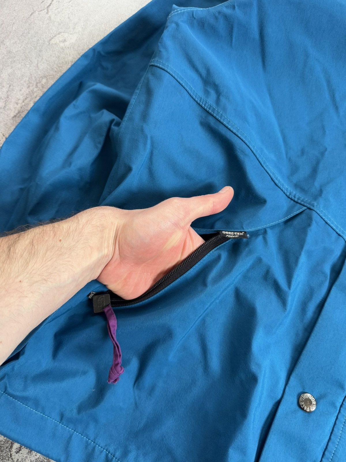Goretex × The North Face × Vintage The North Face L monsoon goretex vintage jacket windbreaker Size US L / EU 52-54 / 3 - 10 Thumbnail