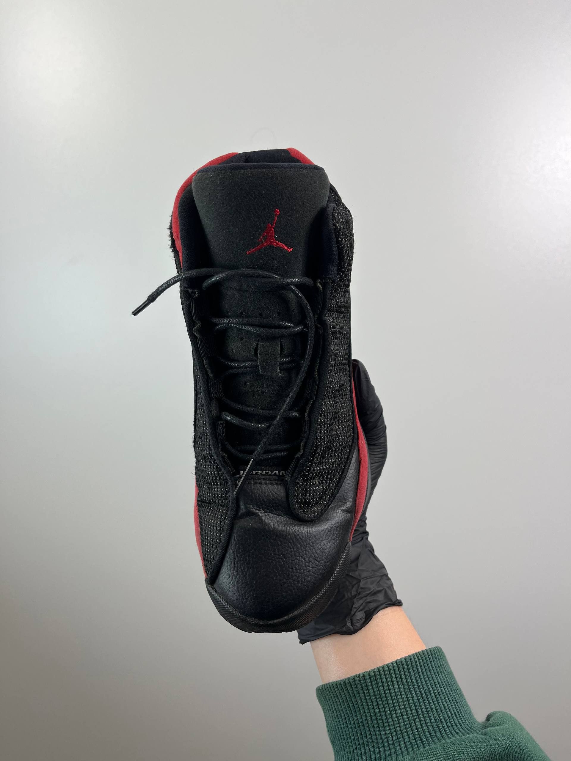 Jordan Brand Nike Air Jordan 13 Retro Bred Black Red 2017 Size 5.5 Size US 5.5 / EU 38 - 5 Thumbnail