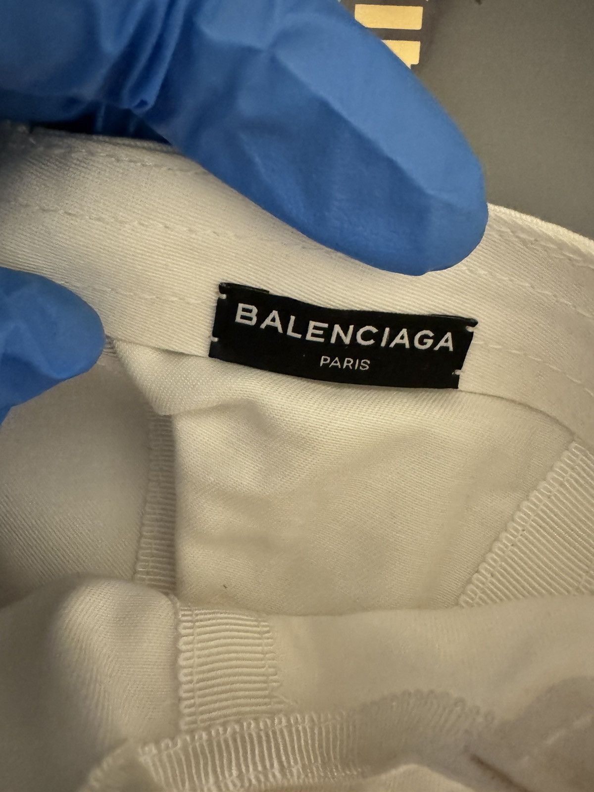 Balenciaga Balenciaga Embroidered Baseball Cap Size ONE SIZE - 9 Thumbnail