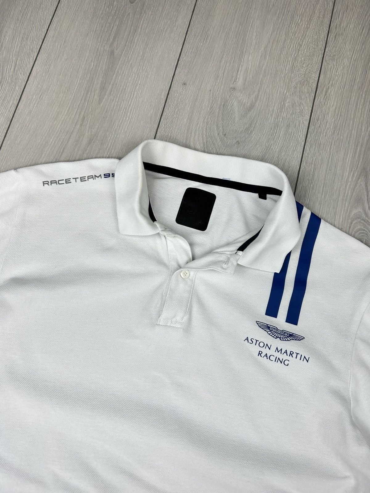 Hackett Hackett Aston Martin Racing Polo shirt size XL Size US XL / EU 56 / 4 - 3 Thumbnail