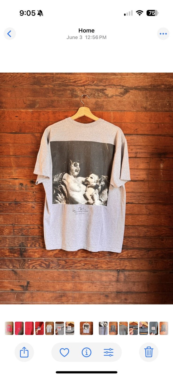 Supreme Supreme Mother&Child Y2K tee Size US L / EU 52-54 / 3 - 1 Thumbnail