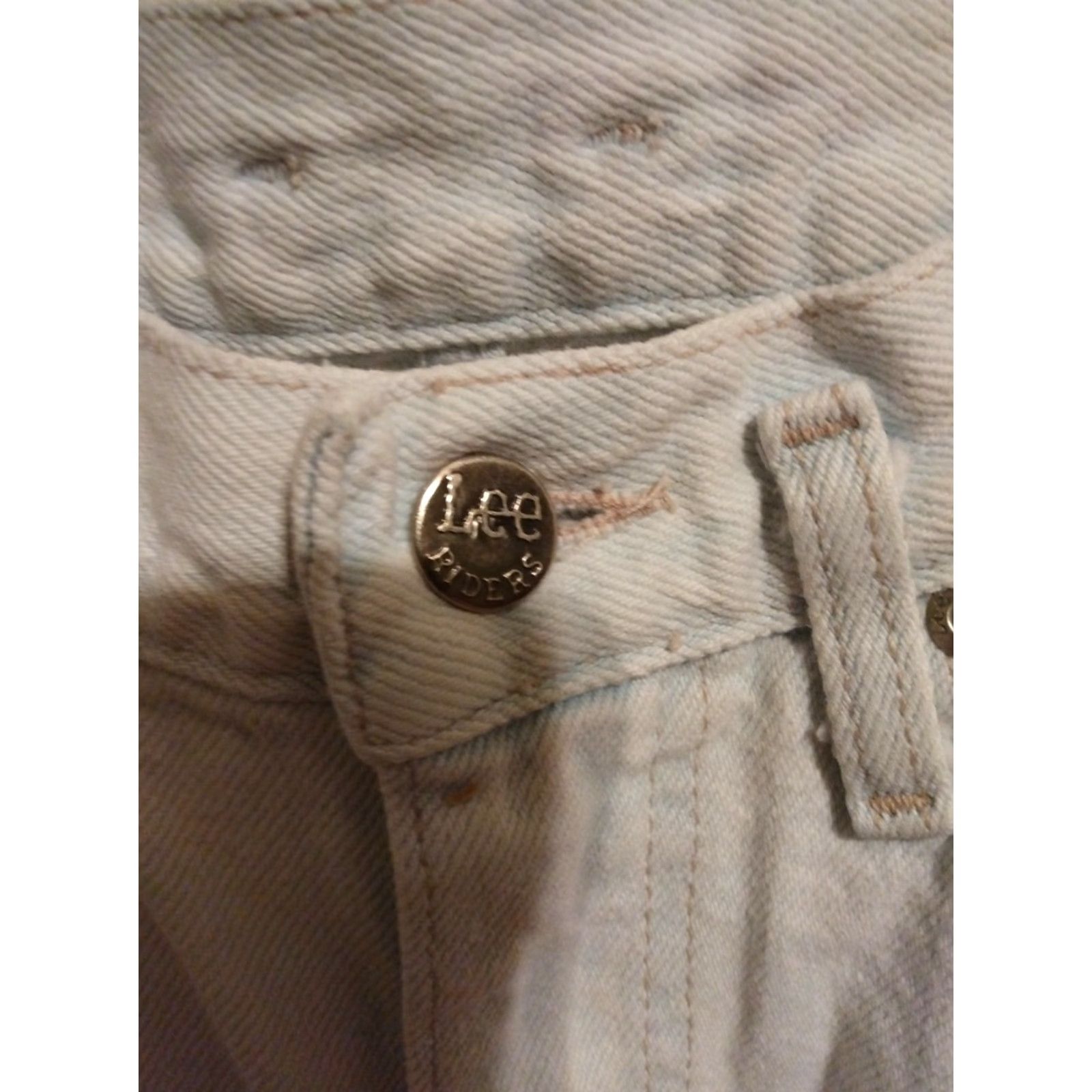 Lee VINTAGE LEE JEANS 26" X 28" EXCOND Women's Riders Denim Straight Blue 28in Waist 28in Inseam Never Worn Nvrwrn Size 28" / US 6 / IT 42 - 5 Thumbnail